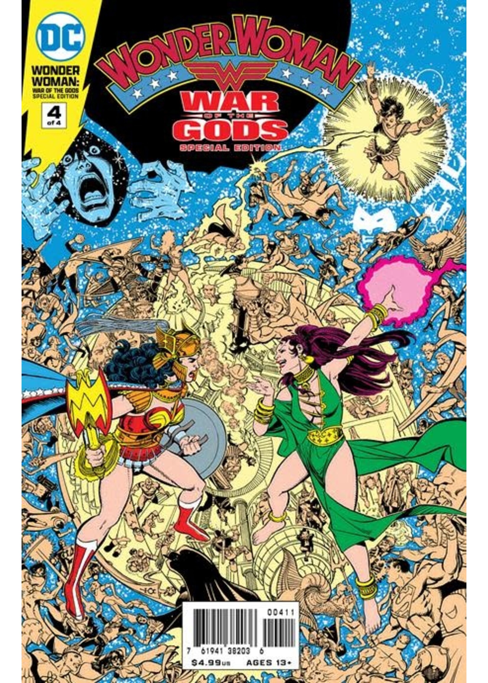 ABRAMS WONDER WOMAN WAR O/T GODS SPECIAL EDITION complete 4 issue series