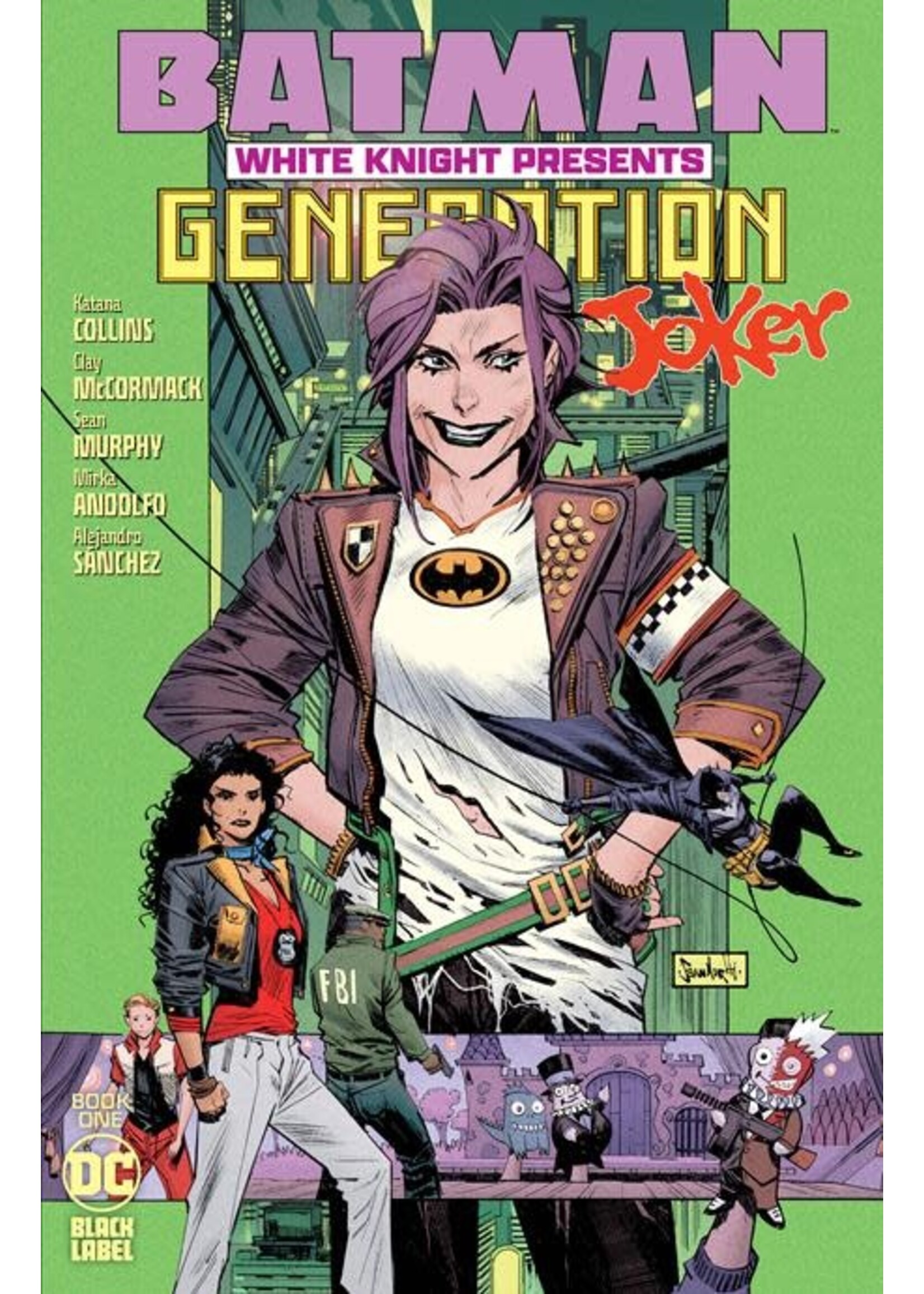 ABRAMS BATMAN WHITE KNIGHT GENERATION JOKER complete 6 issue series