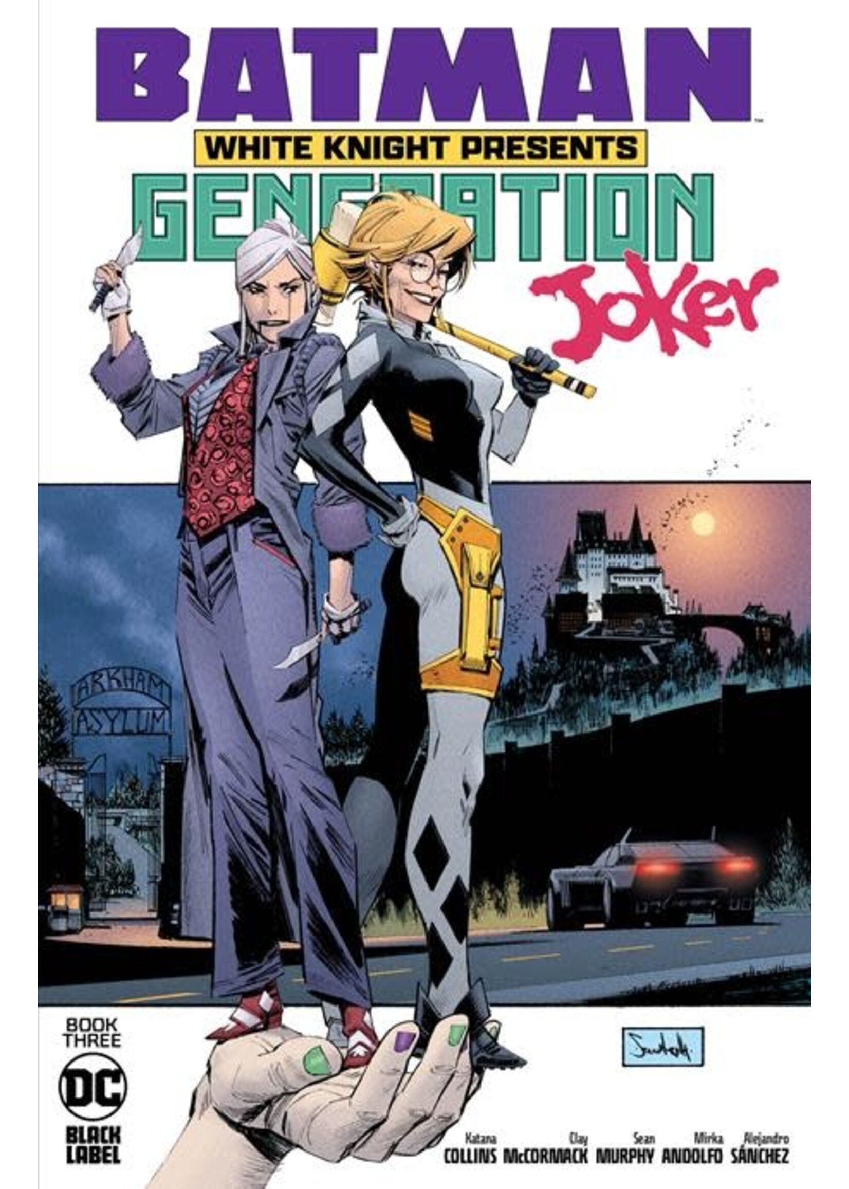 ABRAMS BATMAN WHITE KNIGHT GENERATION JOKER complete 6 issue series