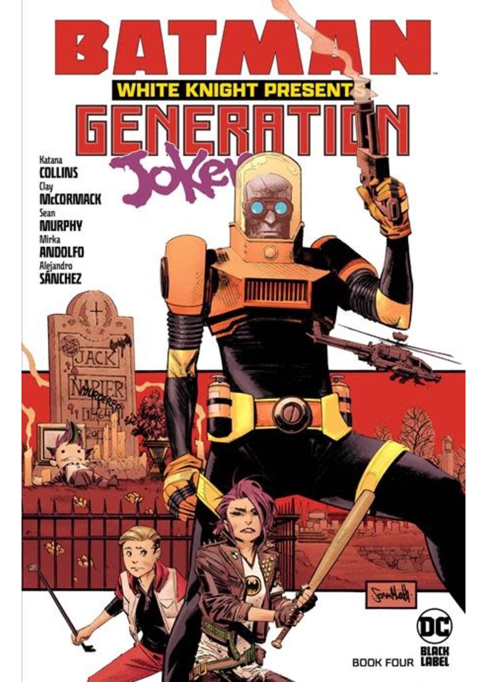 ABRAMS BATMAN WHITE KNIGHT GENERATION JOKER complete 6 issue series