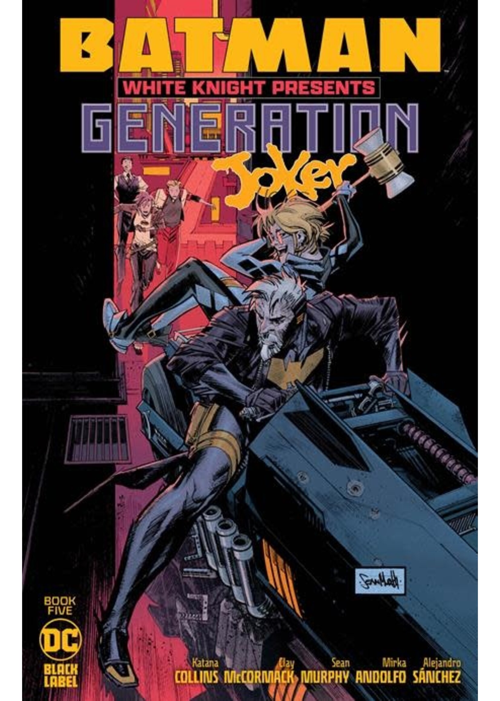 ABRAMS BATMAN WHITE KNIGHT GENERATION JOKER complete 6 issue series