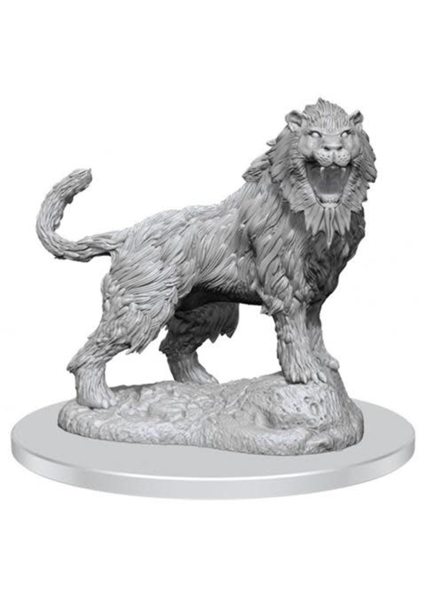 ABRAMS DND UNPAINTED MINIS WV16 CRAG CAT