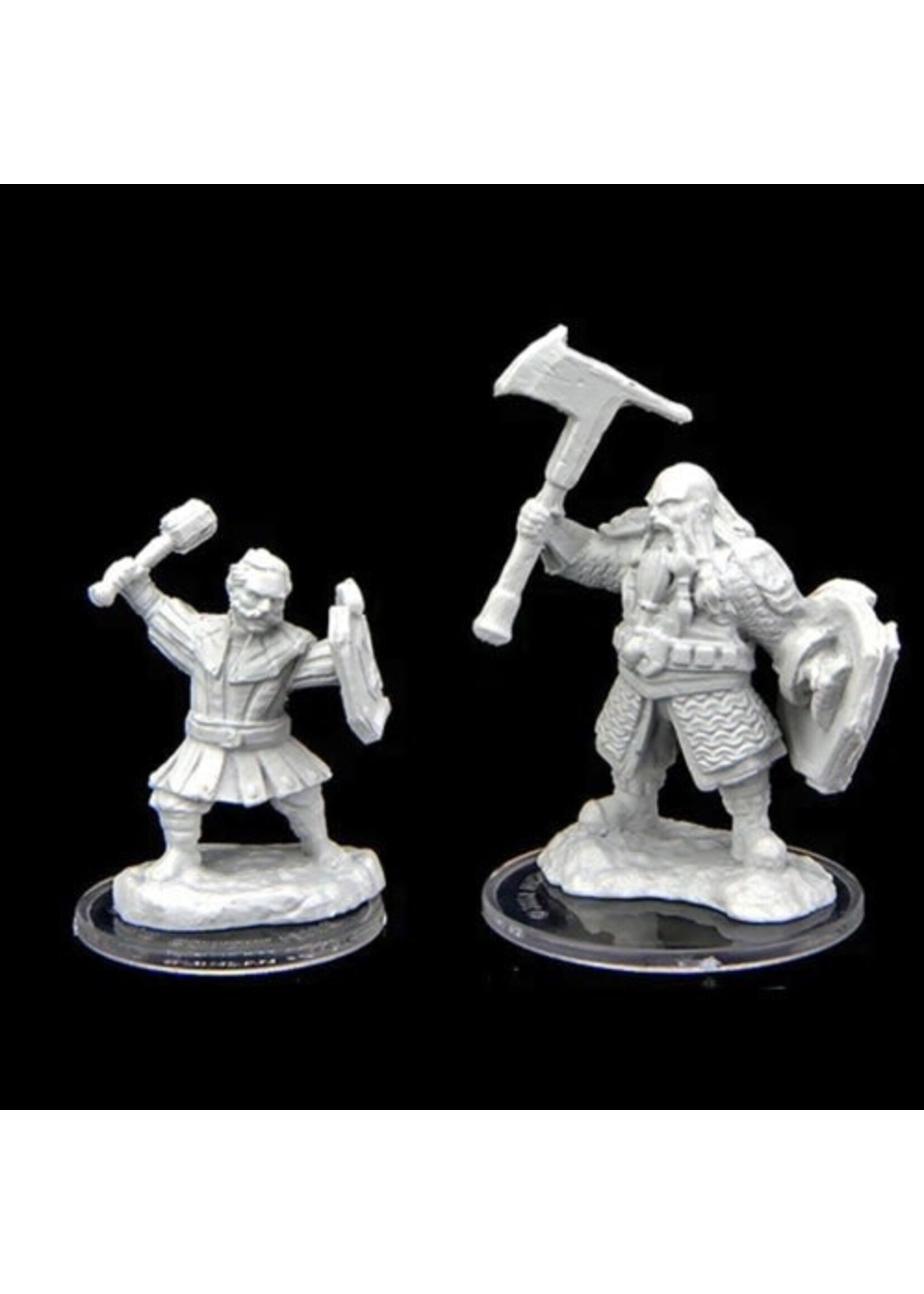 ABRAMS CR UNPAINTED MINIS WV2 KYMAL BRAWLER/JORENN AXEMAN