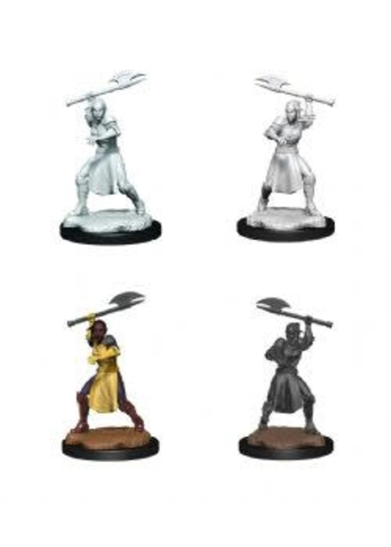 ABRAMS CR UNPAINTED MINI WV1 HALF-ELF ECHO & ECHO FEMALE