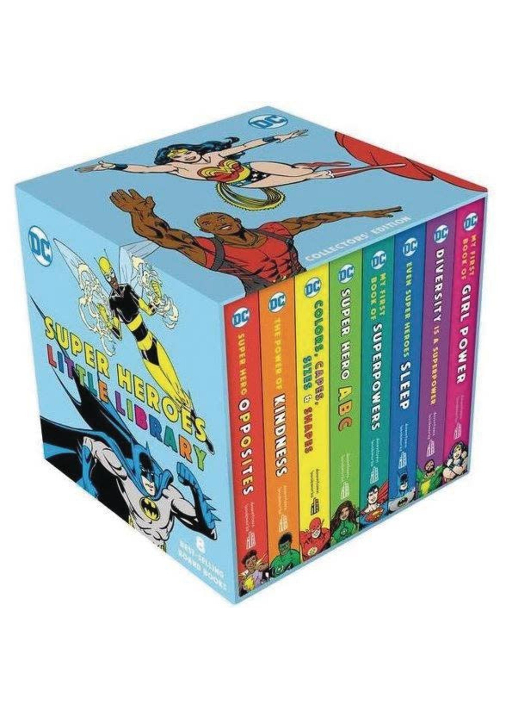 DOWNTOWN BOOKWORKS DC SUPER HEROES LITTLE LIBRARY BOARD BOOKS