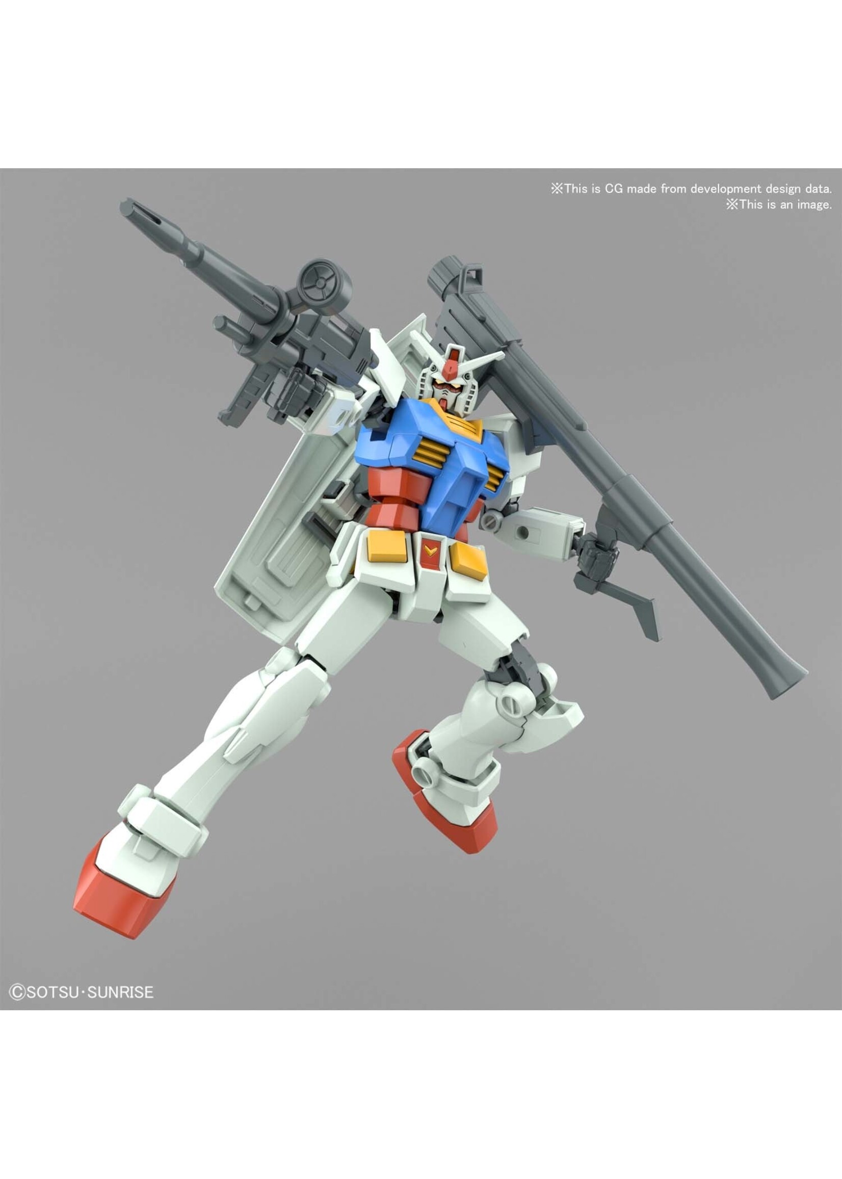 ABRAMS ENTRY GRADE RX-78-2 GUNDAM (FULL WEAPON SET)