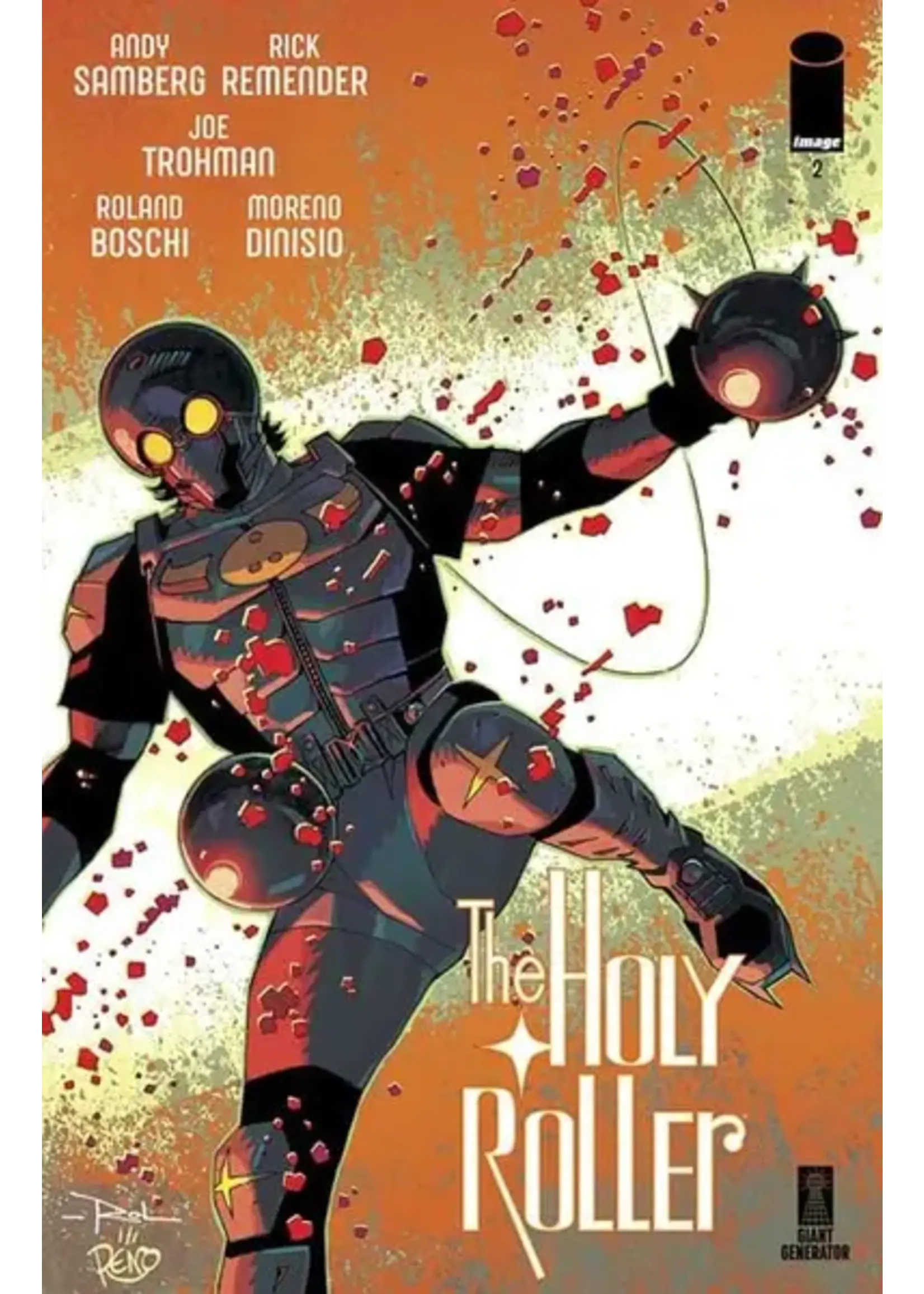 DC COMICS HOLY ROLLER (2023) #2 CVR A BOSCHI