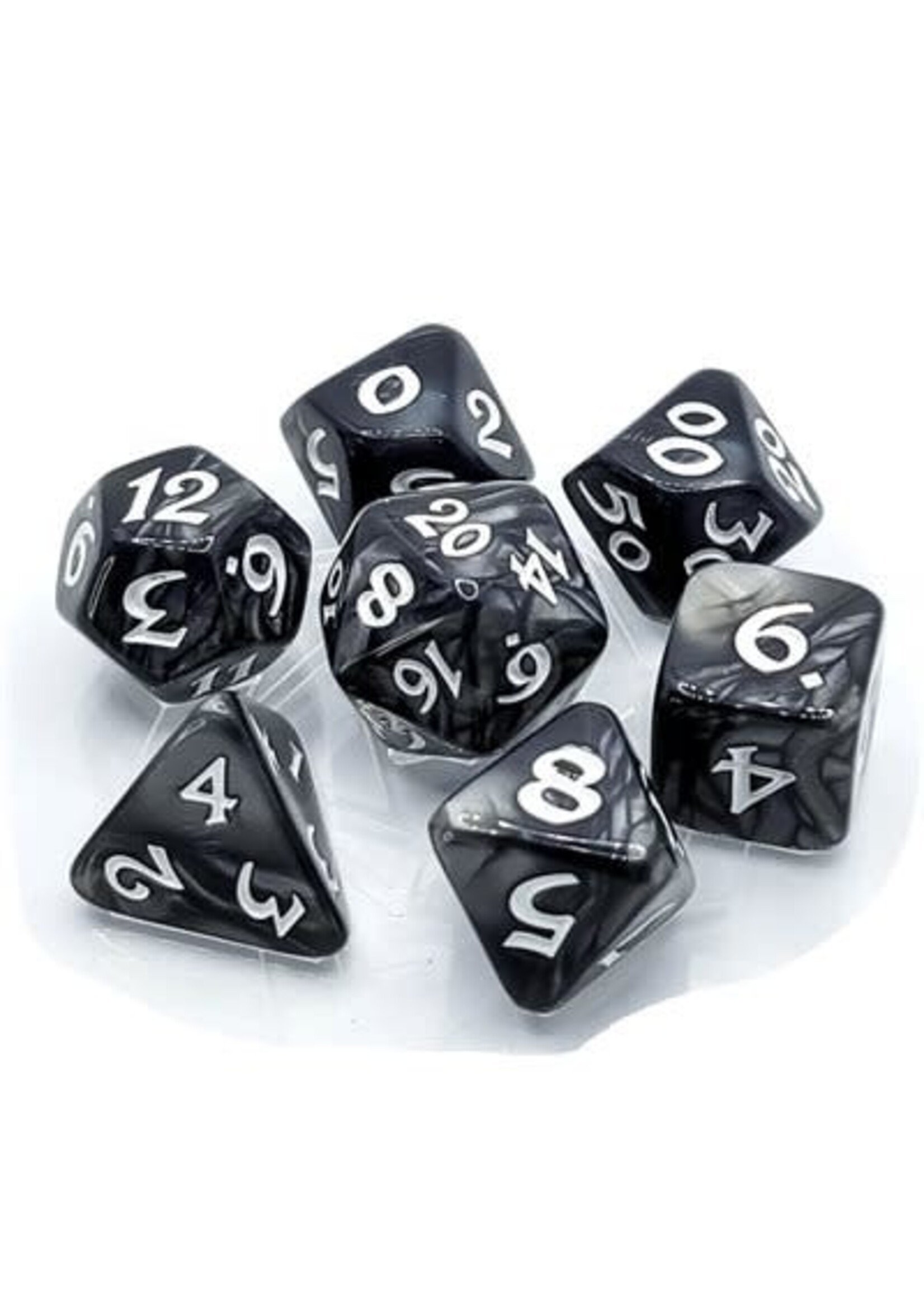 7 PC RPG SET ELESSIA SHALE WITH WHITE