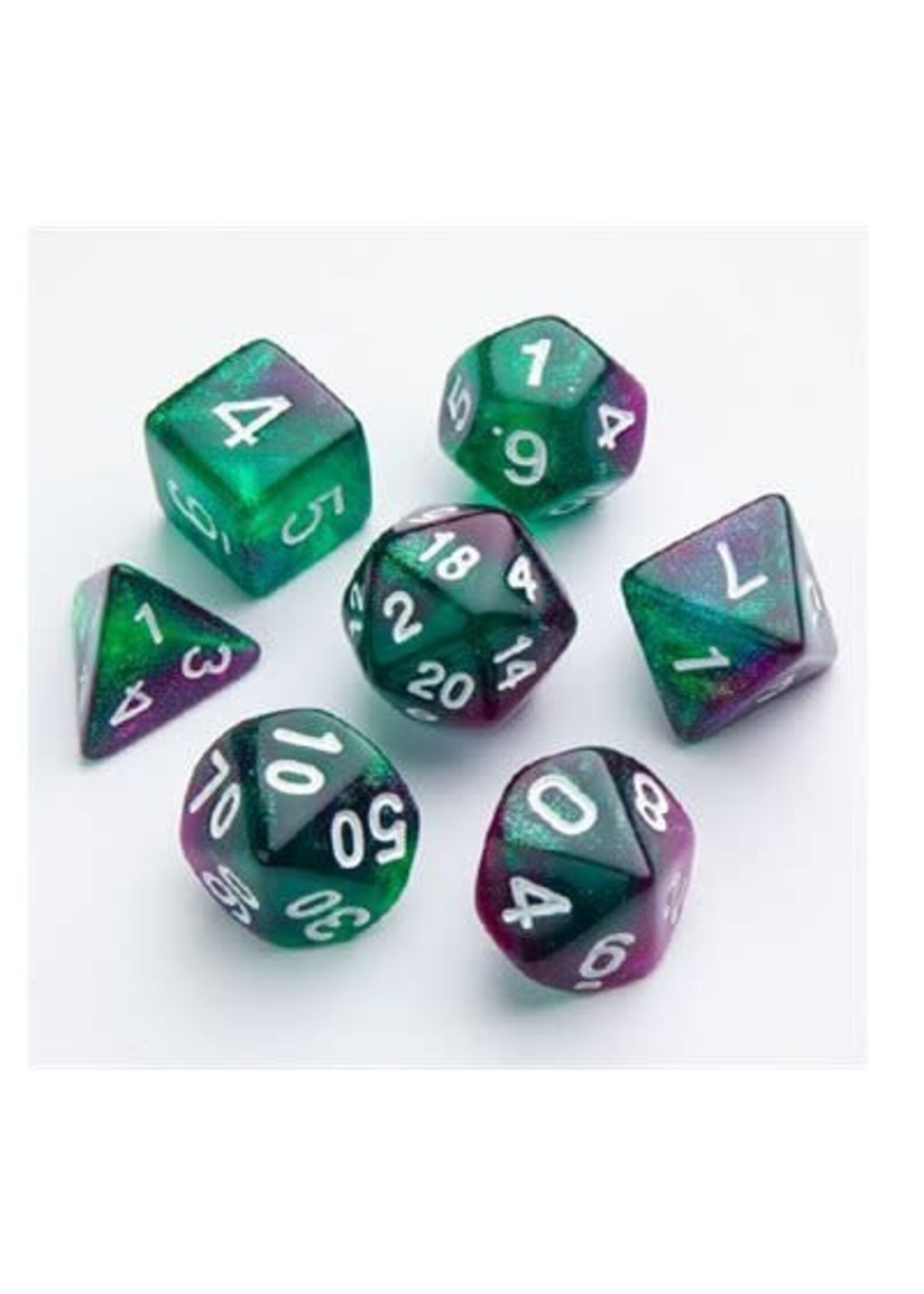 GALAXY SERIES AURORA RPG DICE SET (7PCS)