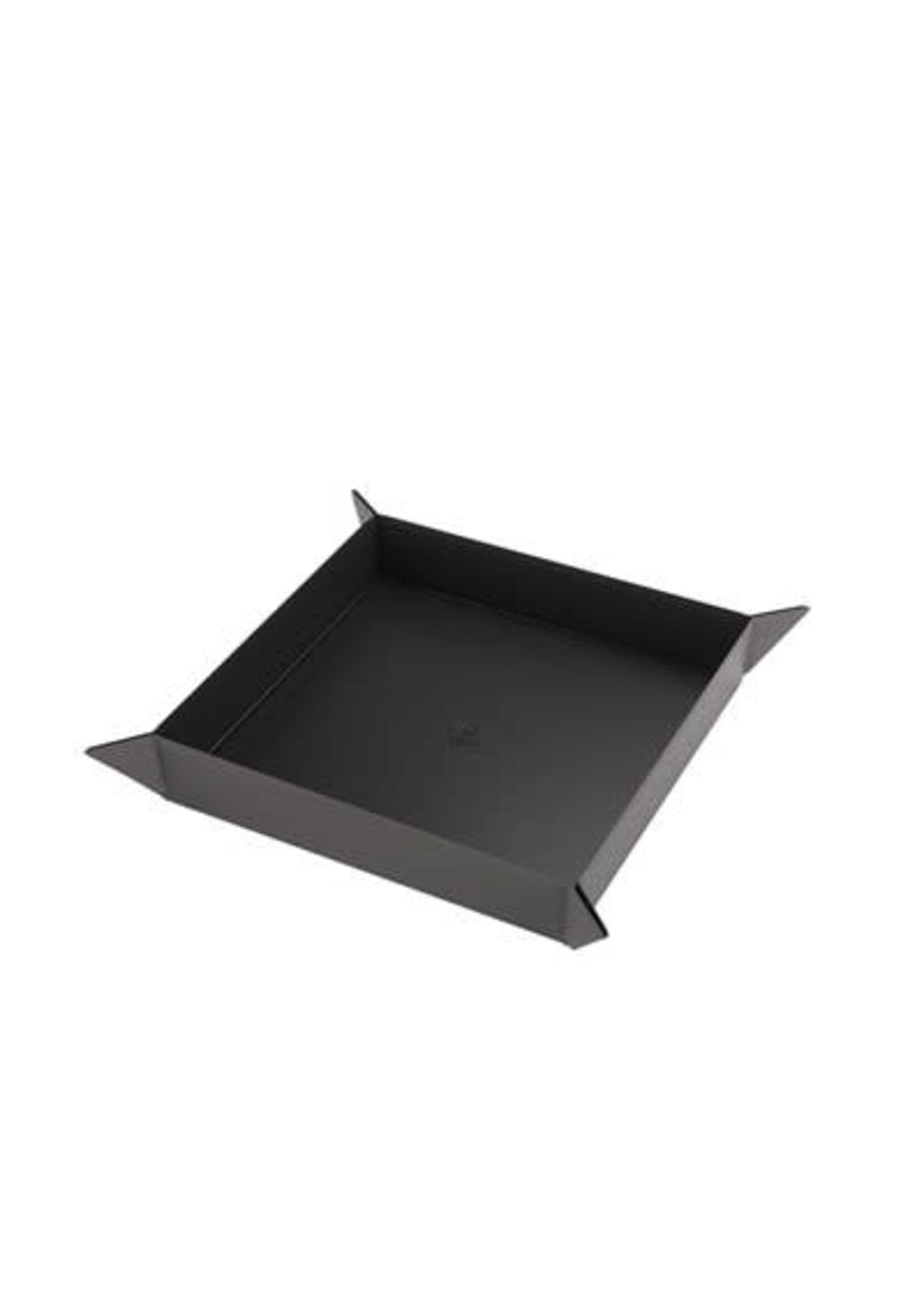 MAGNETIC DICE TRAY SQUARE BLACK/GRAY