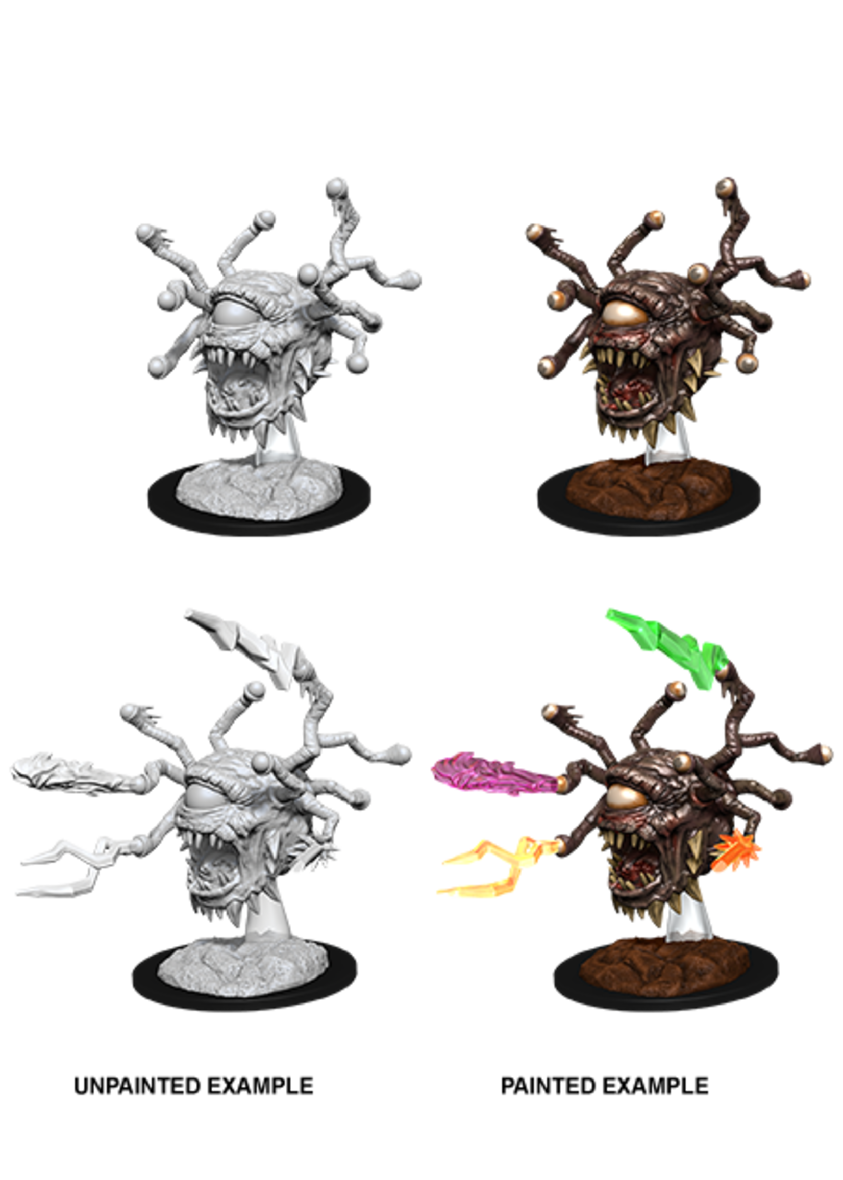 ABRAMS DND UNPAINTED MINIS WV12.5 BEHOLDER ZOMBIE