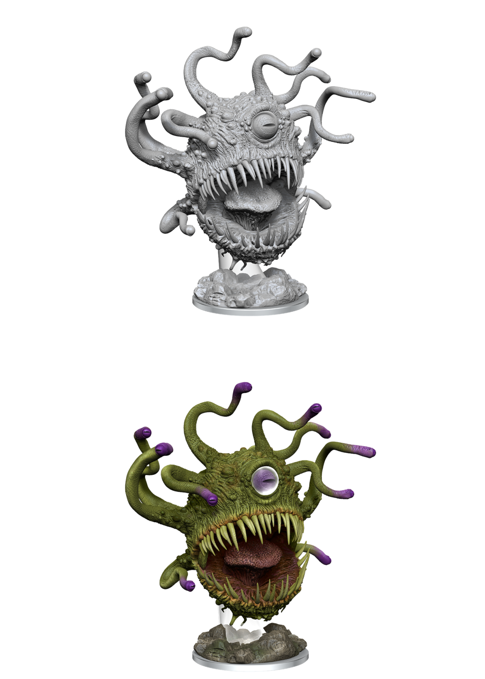 ABRAMS DND UNPAINTED MINIS WV18 BEHOLDER VARIANT