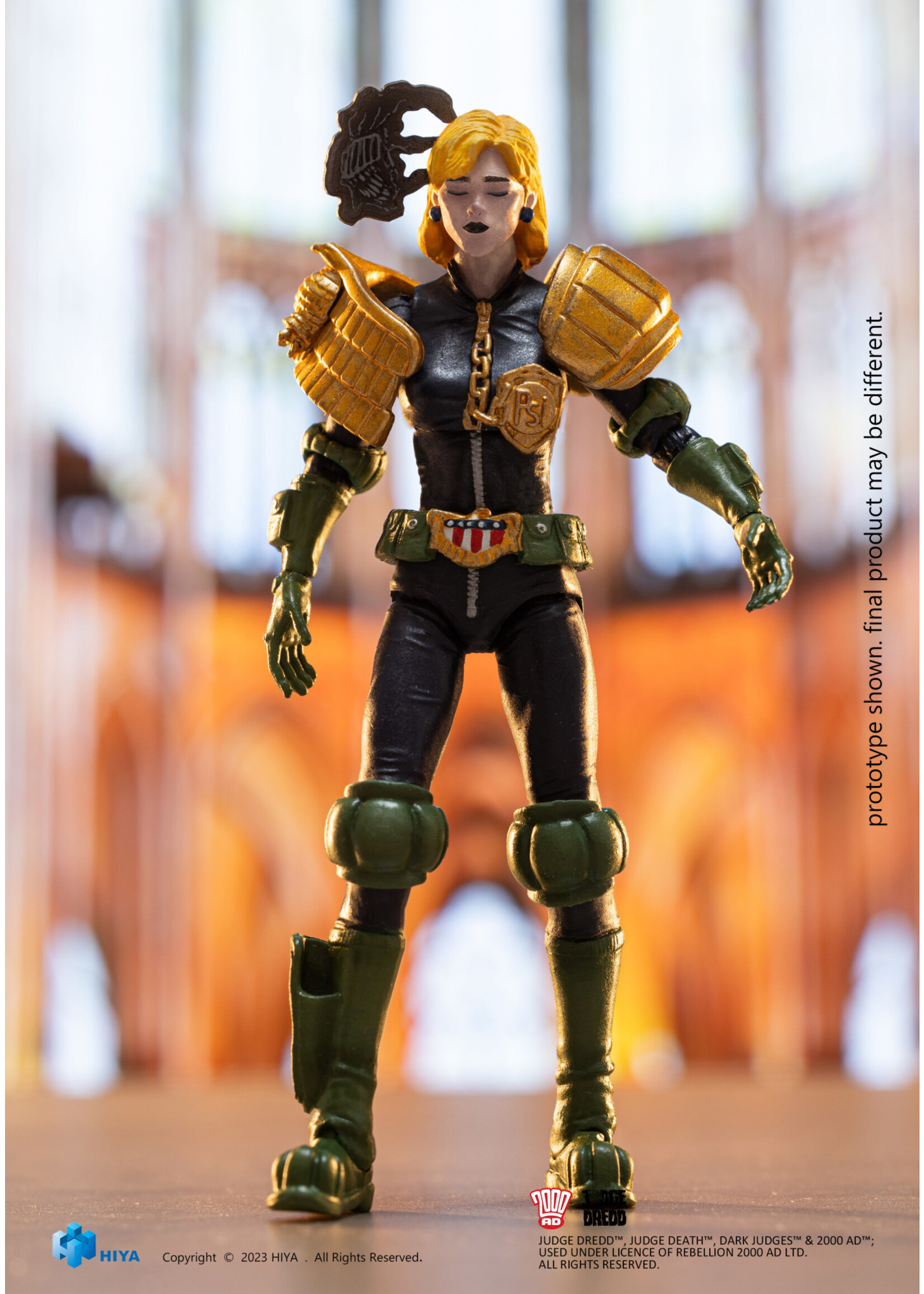 JUDGE DREDD HALL OF HEROES JUDGE ANDERSON 1/18 PX AF SET