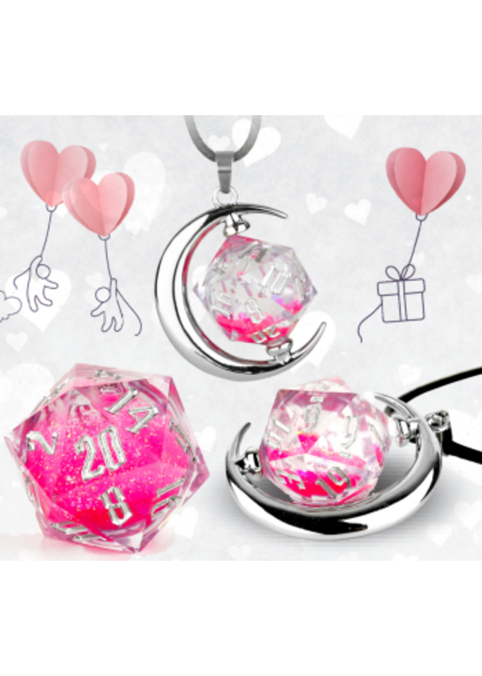 SD GAMING BE-MY-NAT D20 NECKLACE