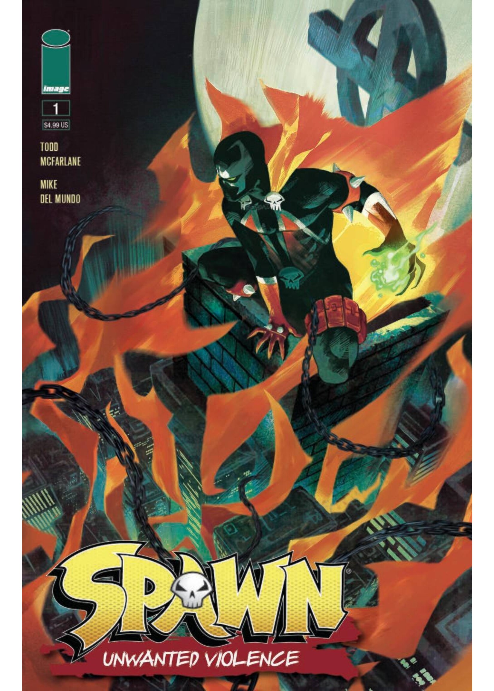 ABRAMS SPAWN UNWANTED VIOLENCE (2023) complete 2 issue series