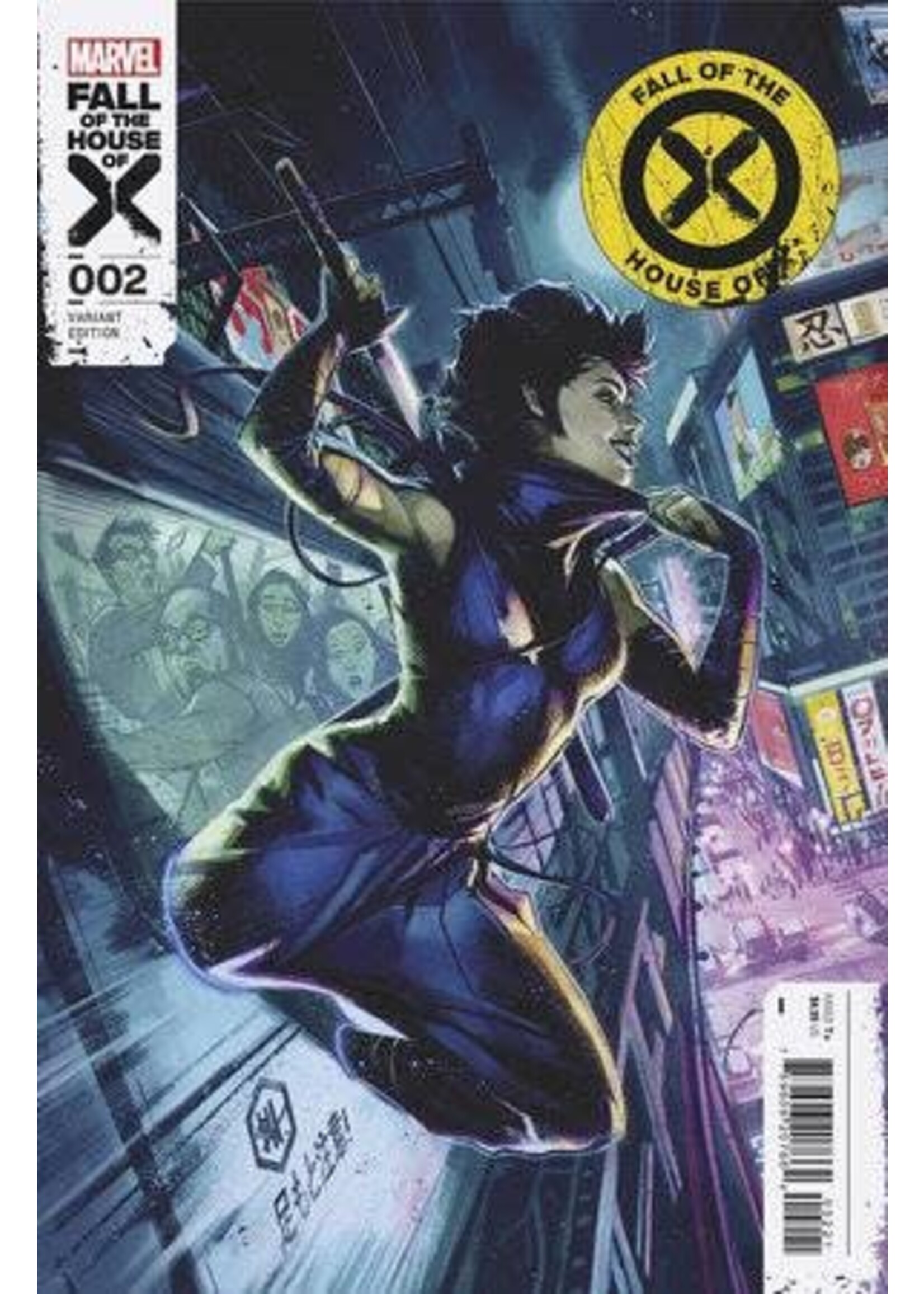 MARVEL COMICS FALL OF THE HOUSE OF X (2023) #2 SHADOWKAT VARIANT [FHX]