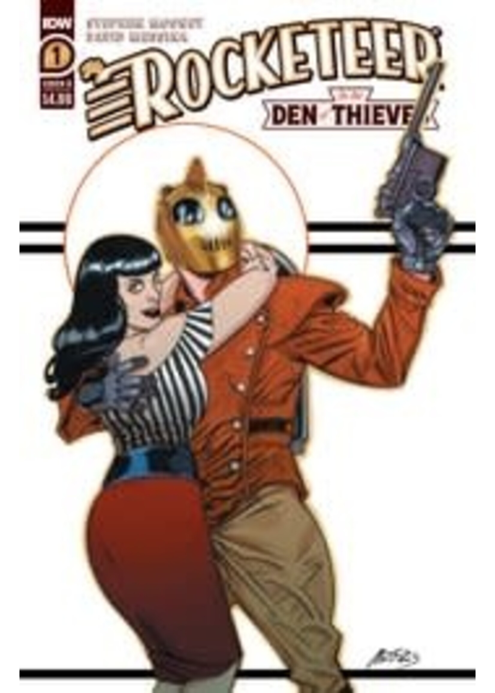 IDW PUBLISHING ROCKETEER IN THE DEN OF THIEVES complete 4 issues series