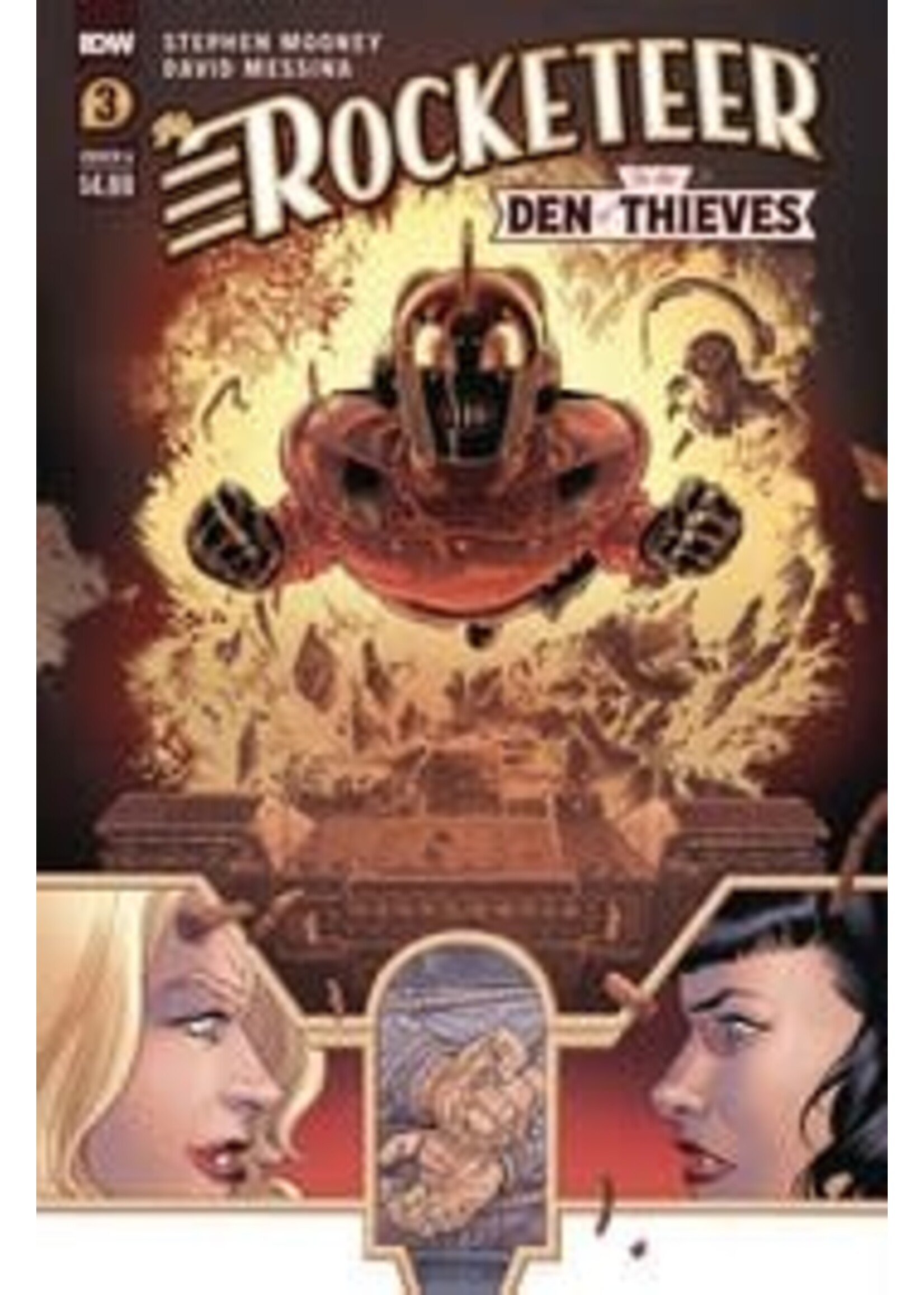 ABRAMS ROCKETEER IN THE DEN OF THIEVES complete 4 issues series
