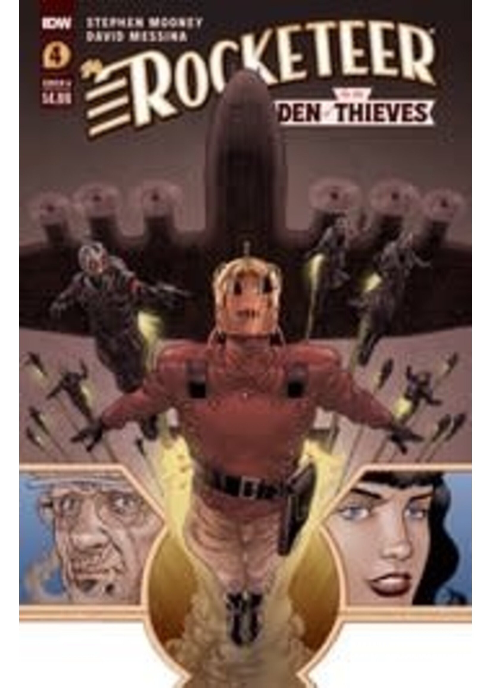 ABRAMS ROCKETEER IN THE DEN OF THIEVES complete 4 issues series