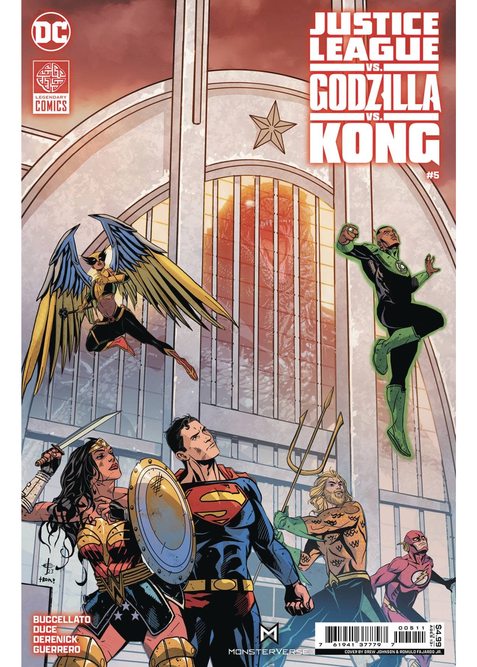 DC COMICS JL VS GODZILLA VS KONG #5