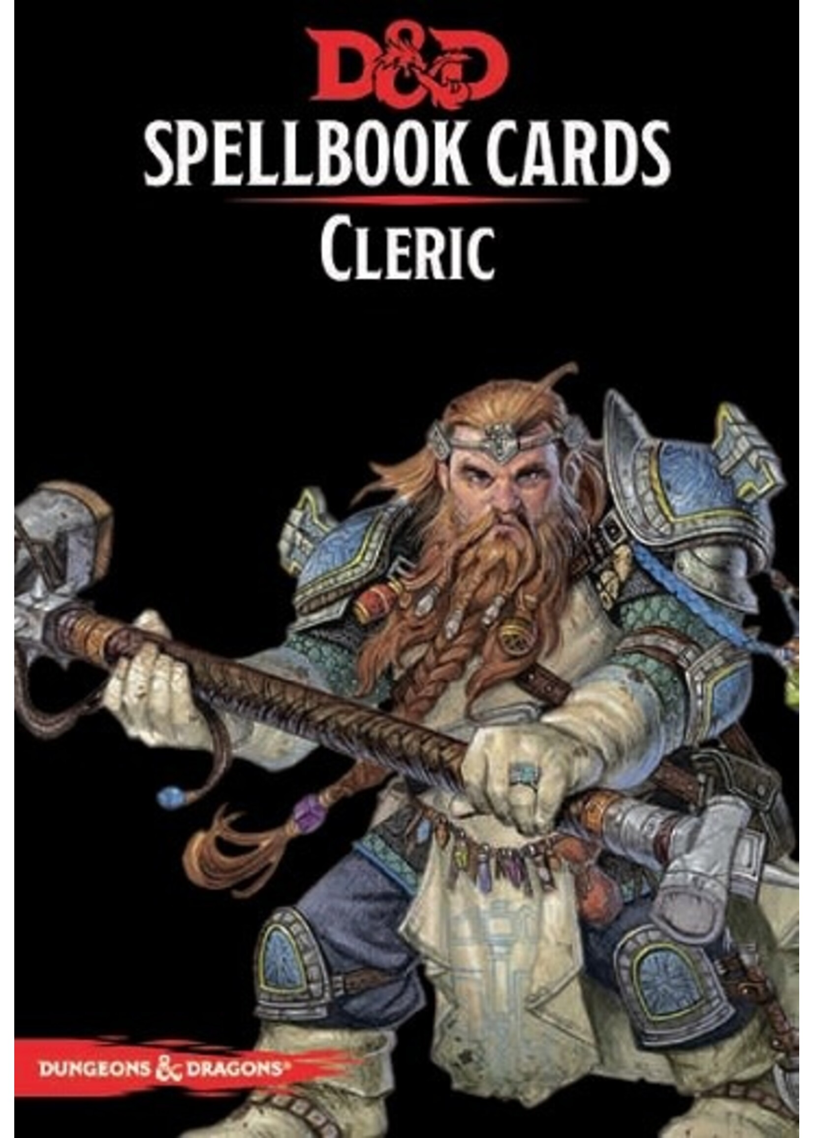DND SPELLBOOK CARDS CLERIC 2ND EDITION