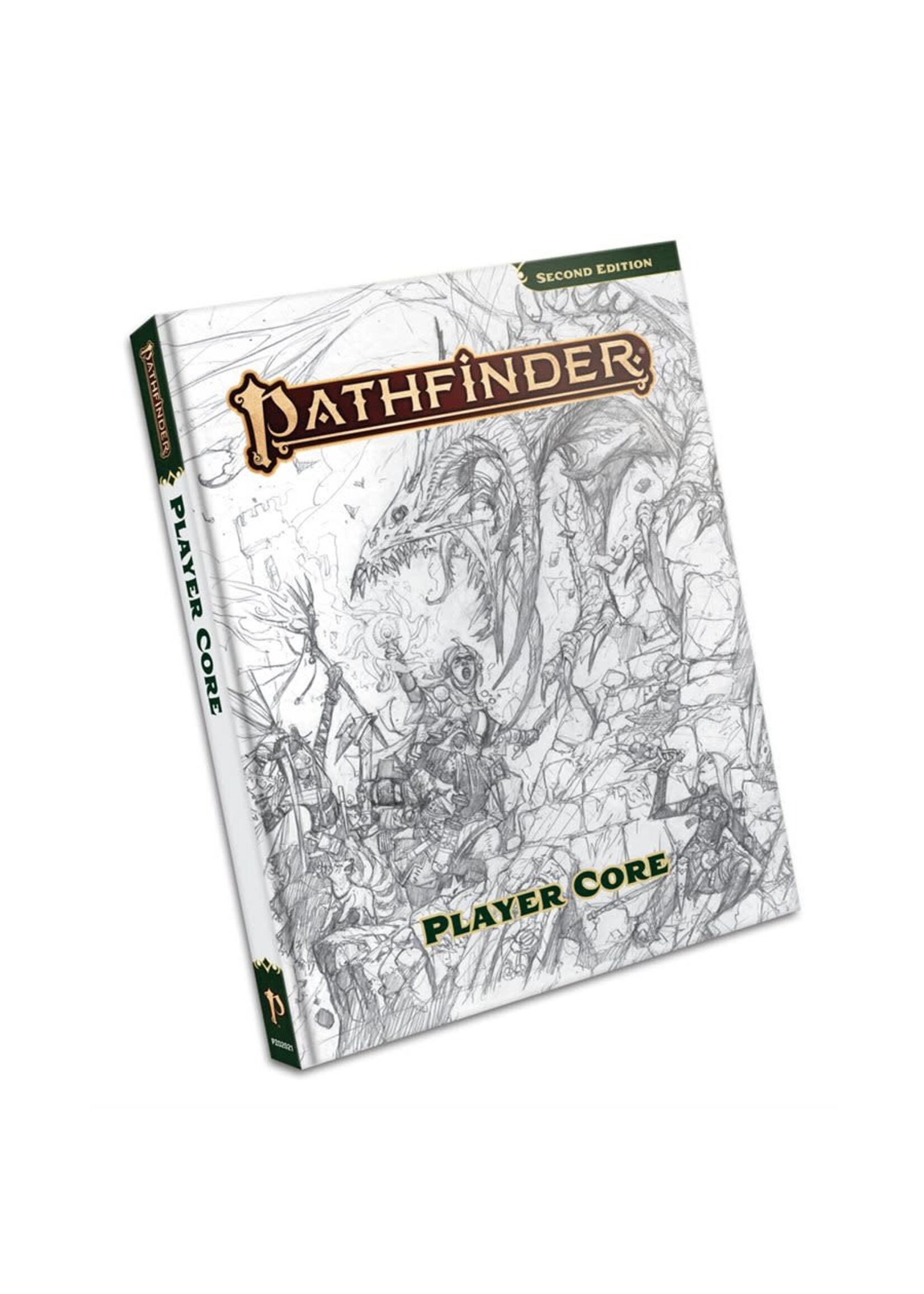 PATHFINDER 2E PLAYER CORE SKETCH COVER (REMASTERED)