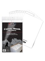 . BCW COMIC BOOK DIVIDERS WHITE