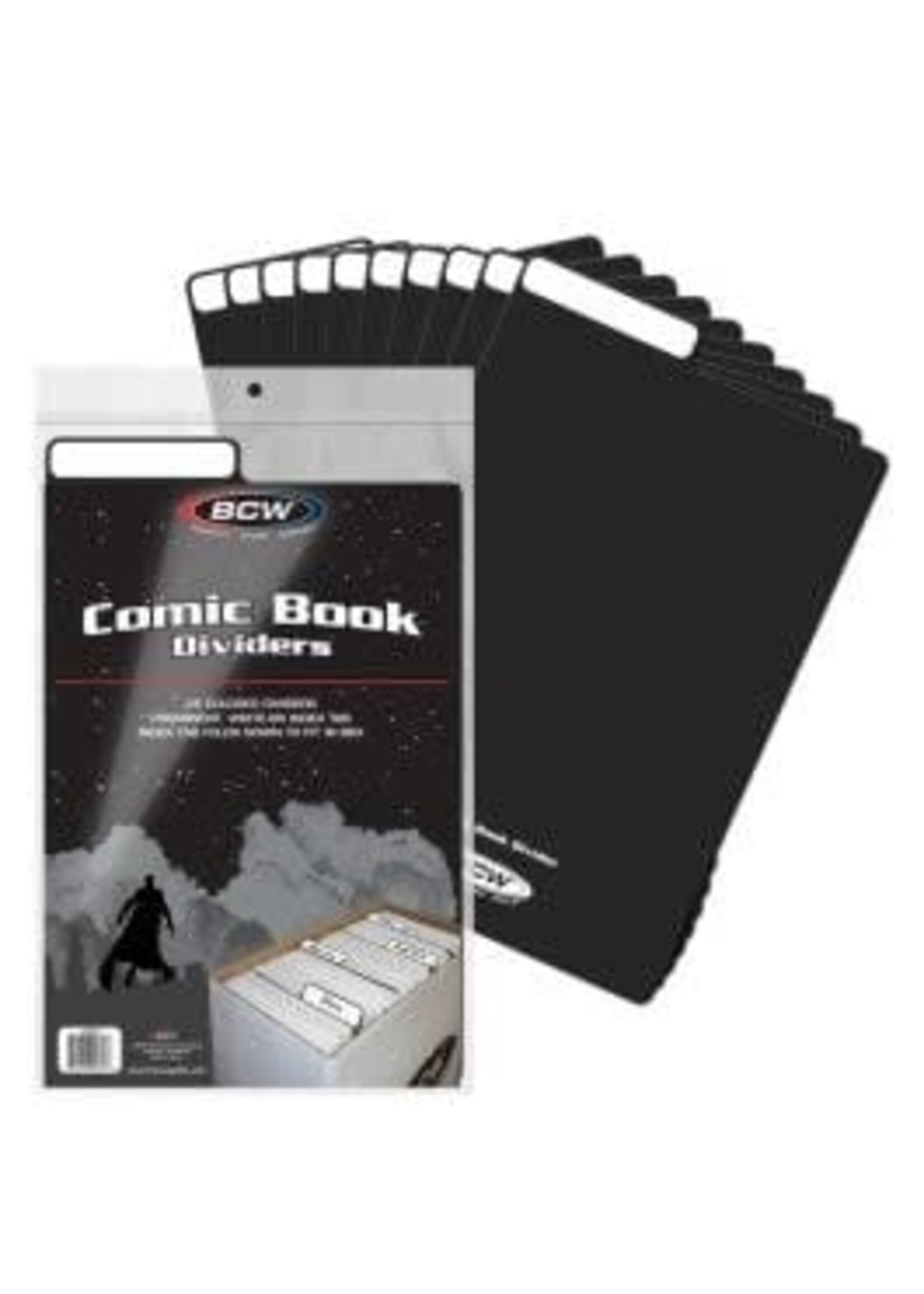 ABRAMS BCW COMIC BOOK DIVIDERS BLACK