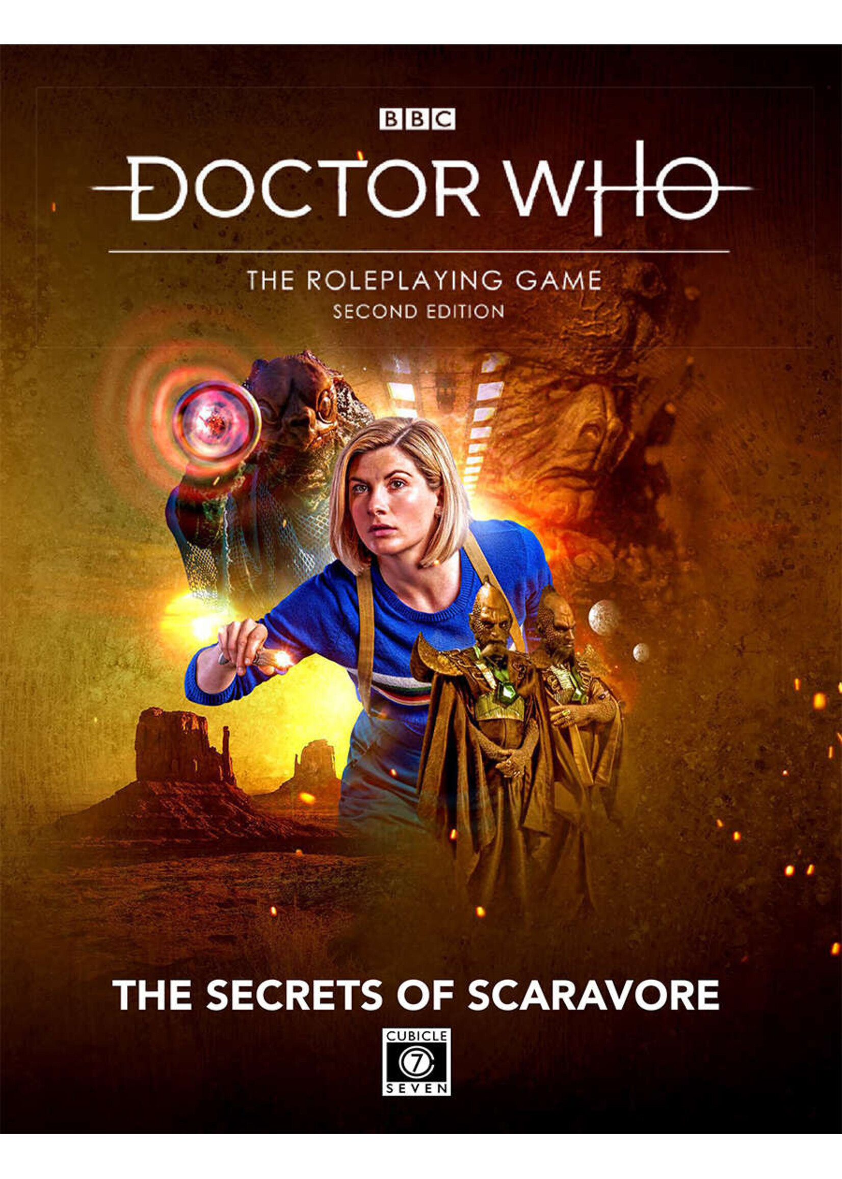DOCTOR WHO RPG 2E SECRETS OF SCARAVORE