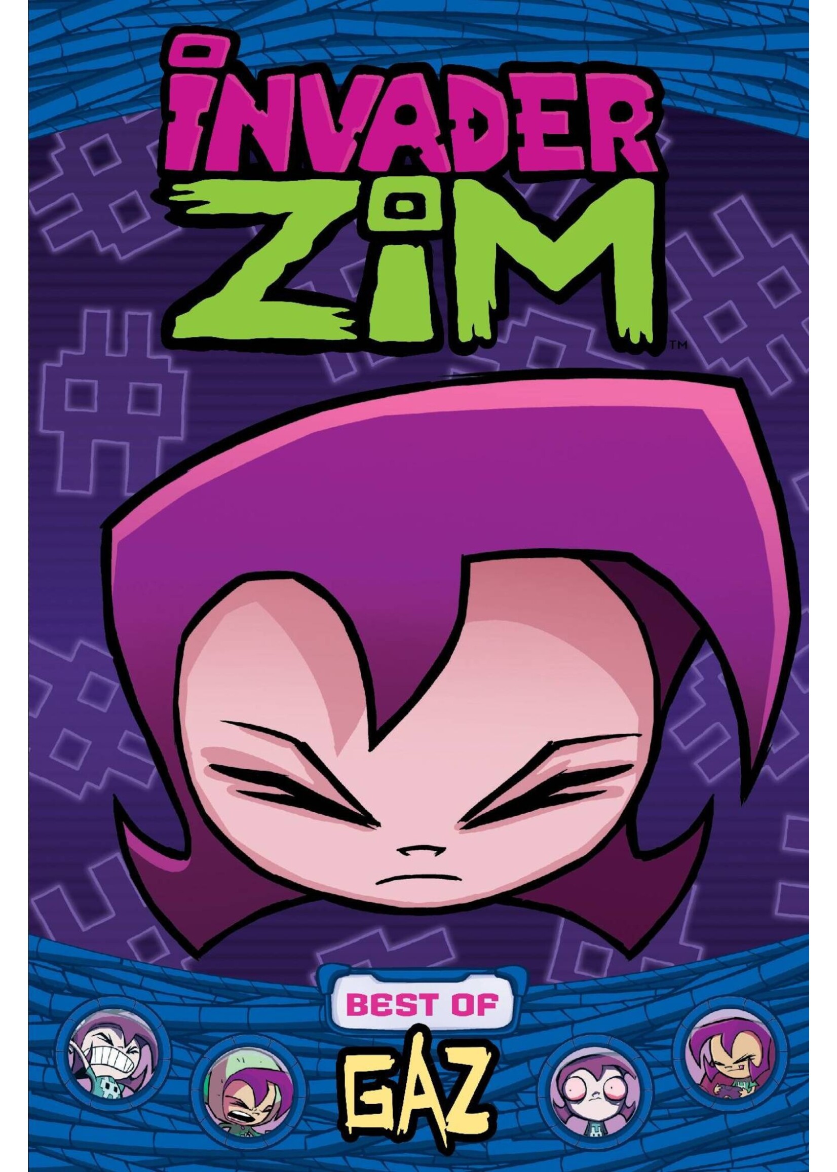 ONI PRESS INVADER ZIM BEST OF GAZ TP
