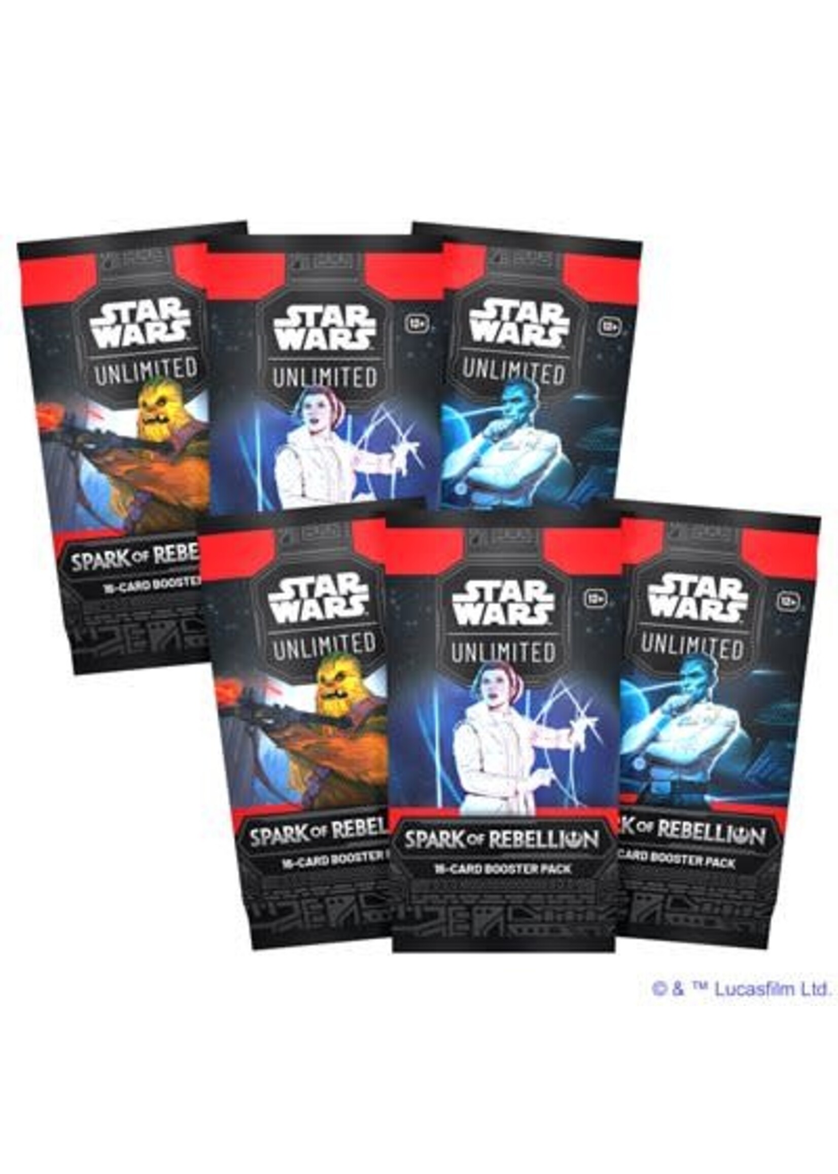 STAR WARS UNLIMITED SPARK OF REBELLION PRERELEASE BOX