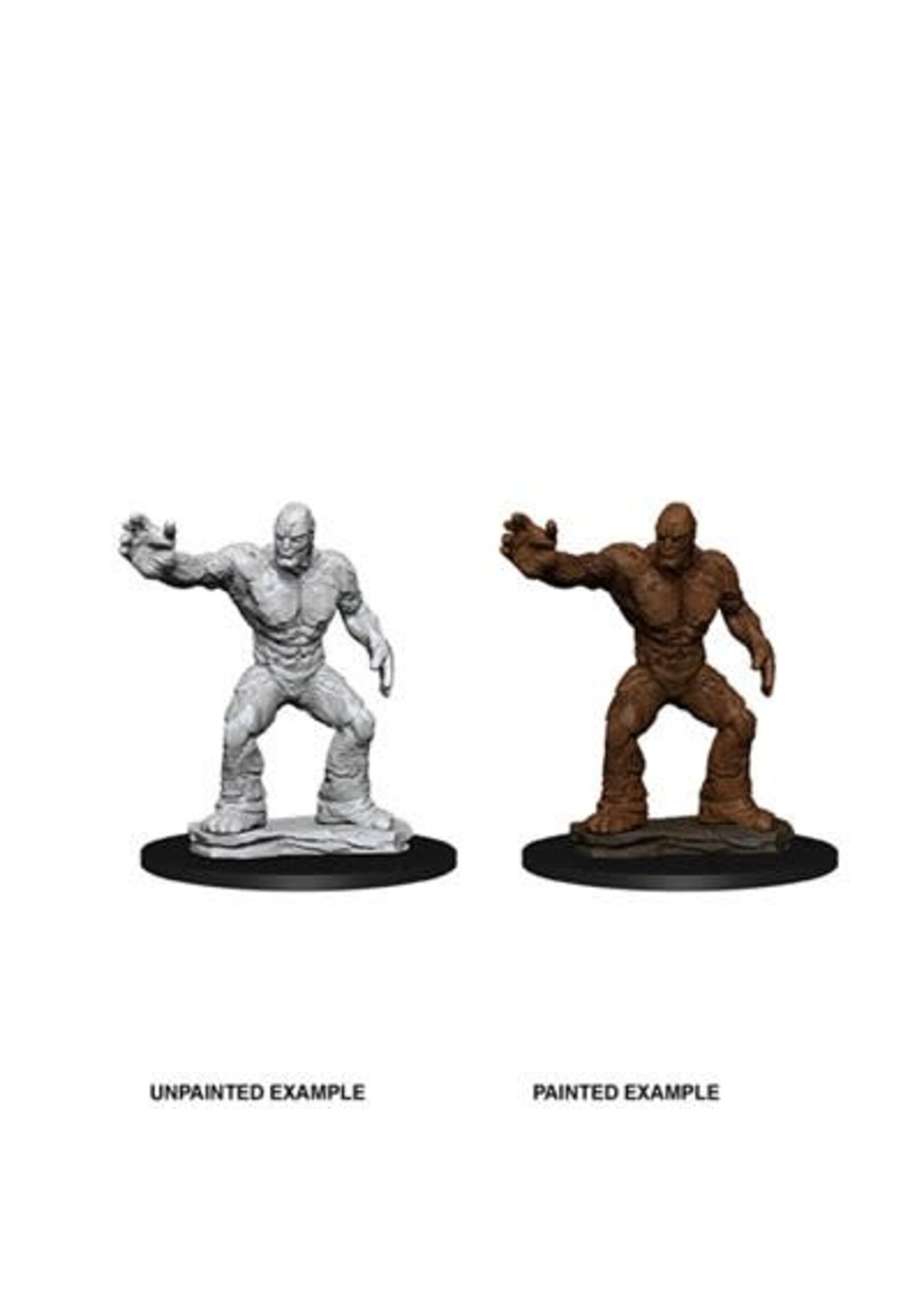 DND UNPAINTED MINIS WV10 CLAY GOLEM