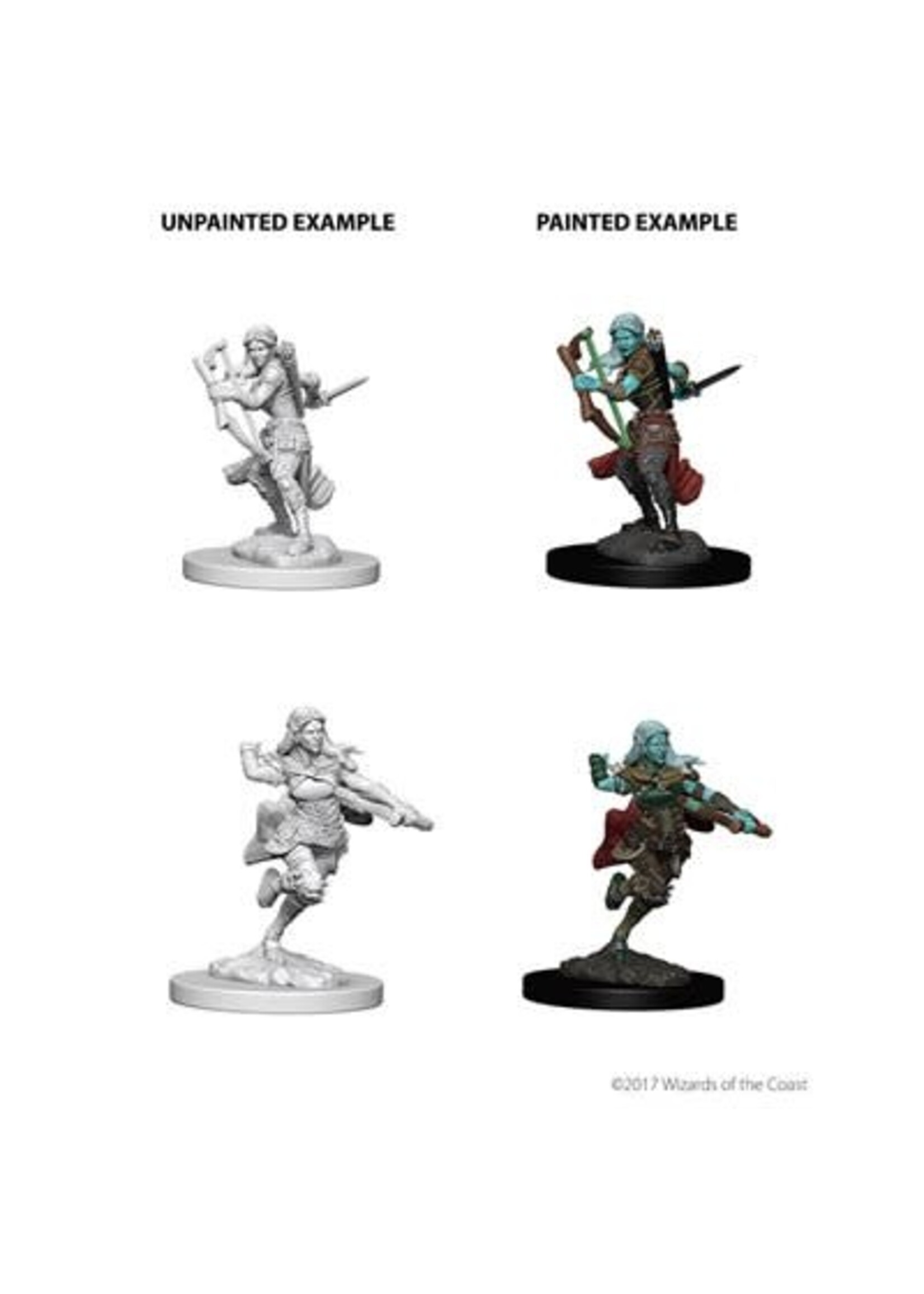 DND UNPAINTED MINIS WV4 AIR GENASI FEMALE ROGUE