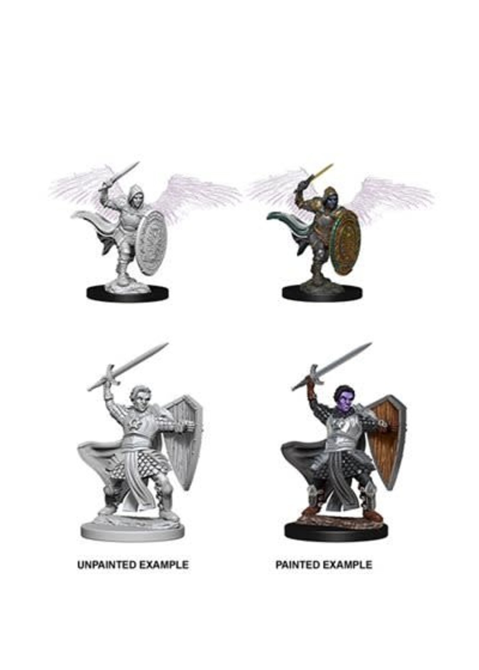 DND UNPAINTED MINIS WV5 AASIMAR MALE PALADIN