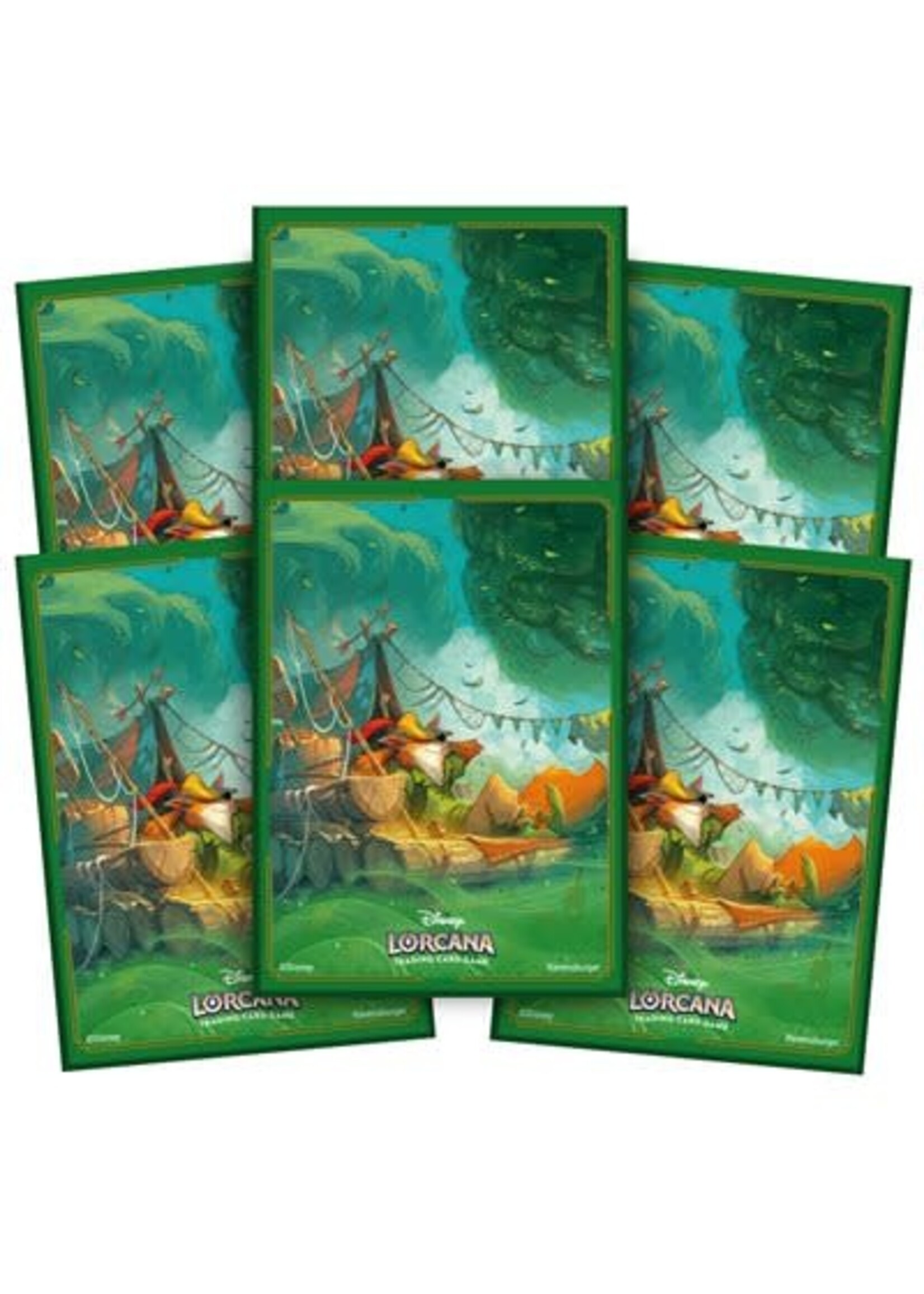 DISNEY LORCANA INTO THE INKLANDS CARD SLEEVE ROBIN HOOD