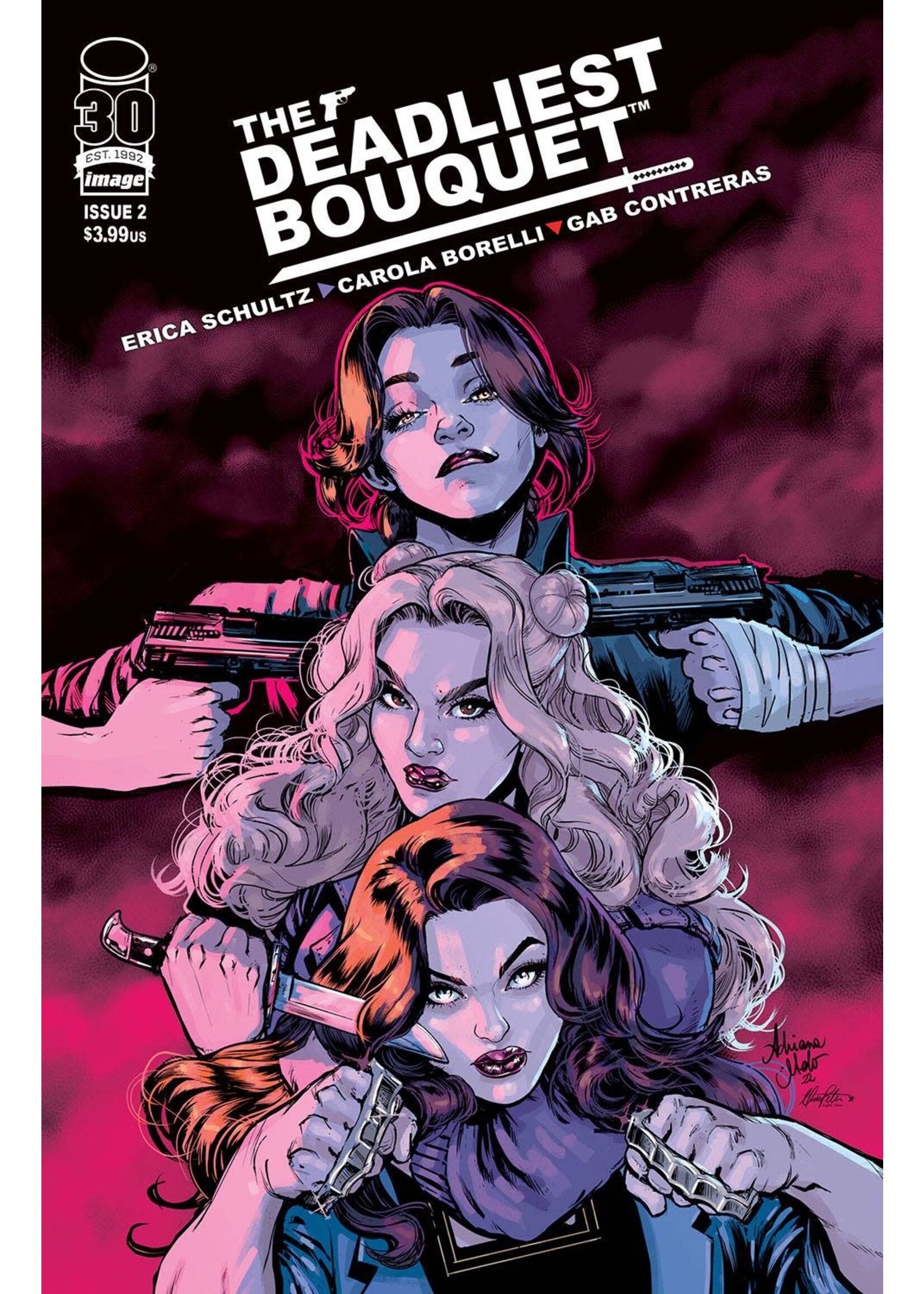 IMAGE COMICS DEADLIEST BOUQUET complete 5 issue series