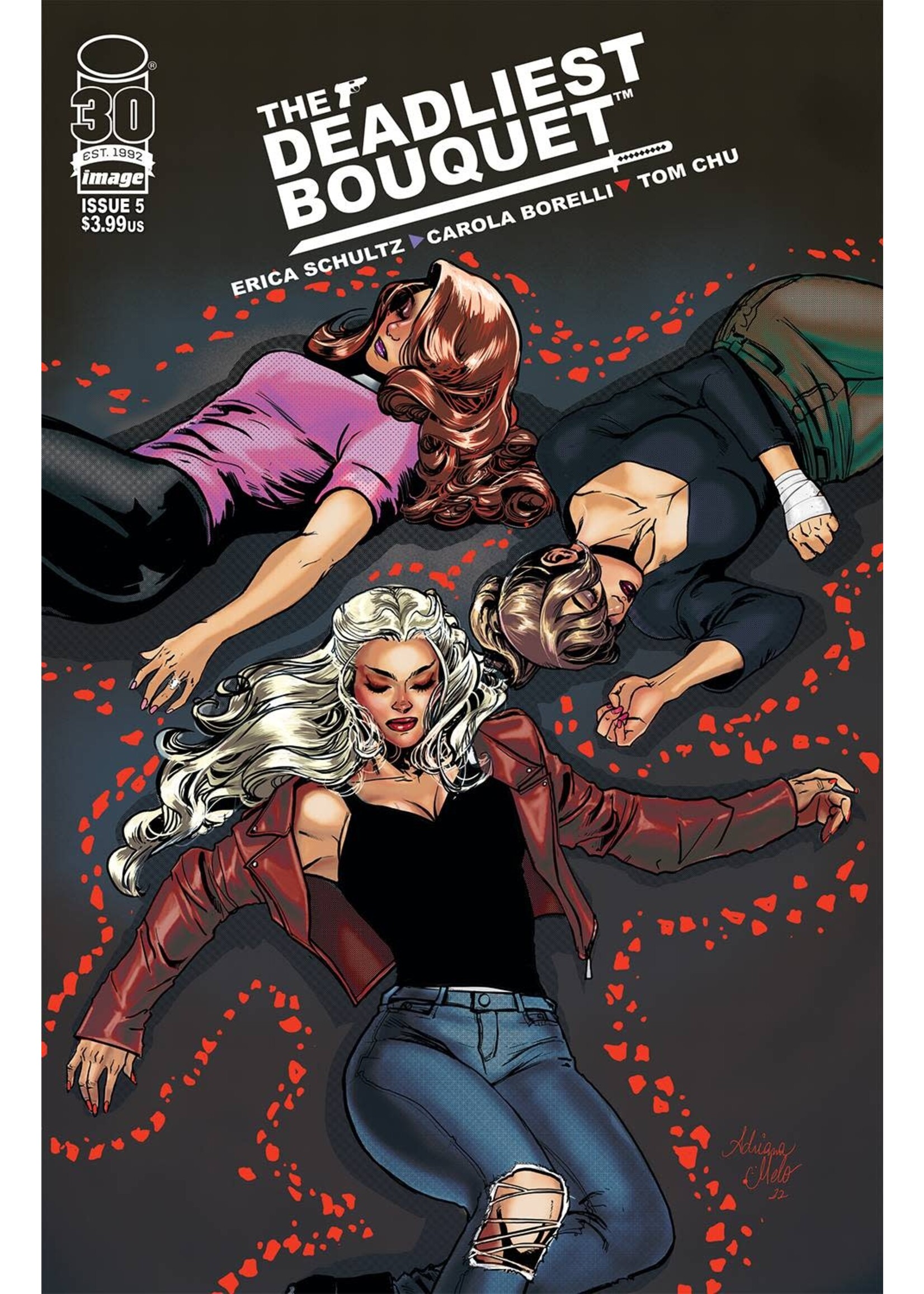 IMAGE COMICS DEADLIEST BOUQUET complete 5 issue series