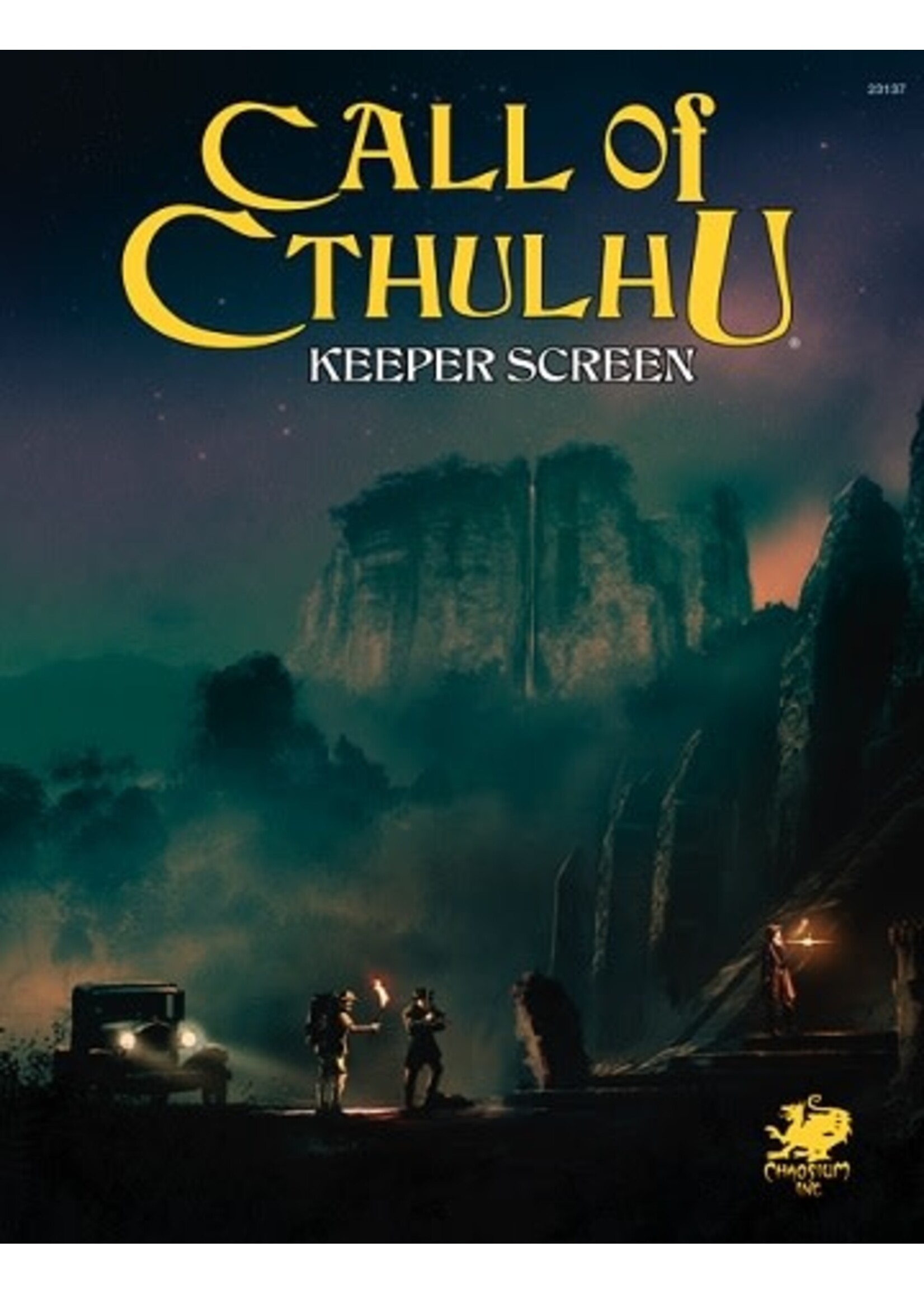 CALL OF CTHULHU 7TH EDITION KEEPER SCREEN