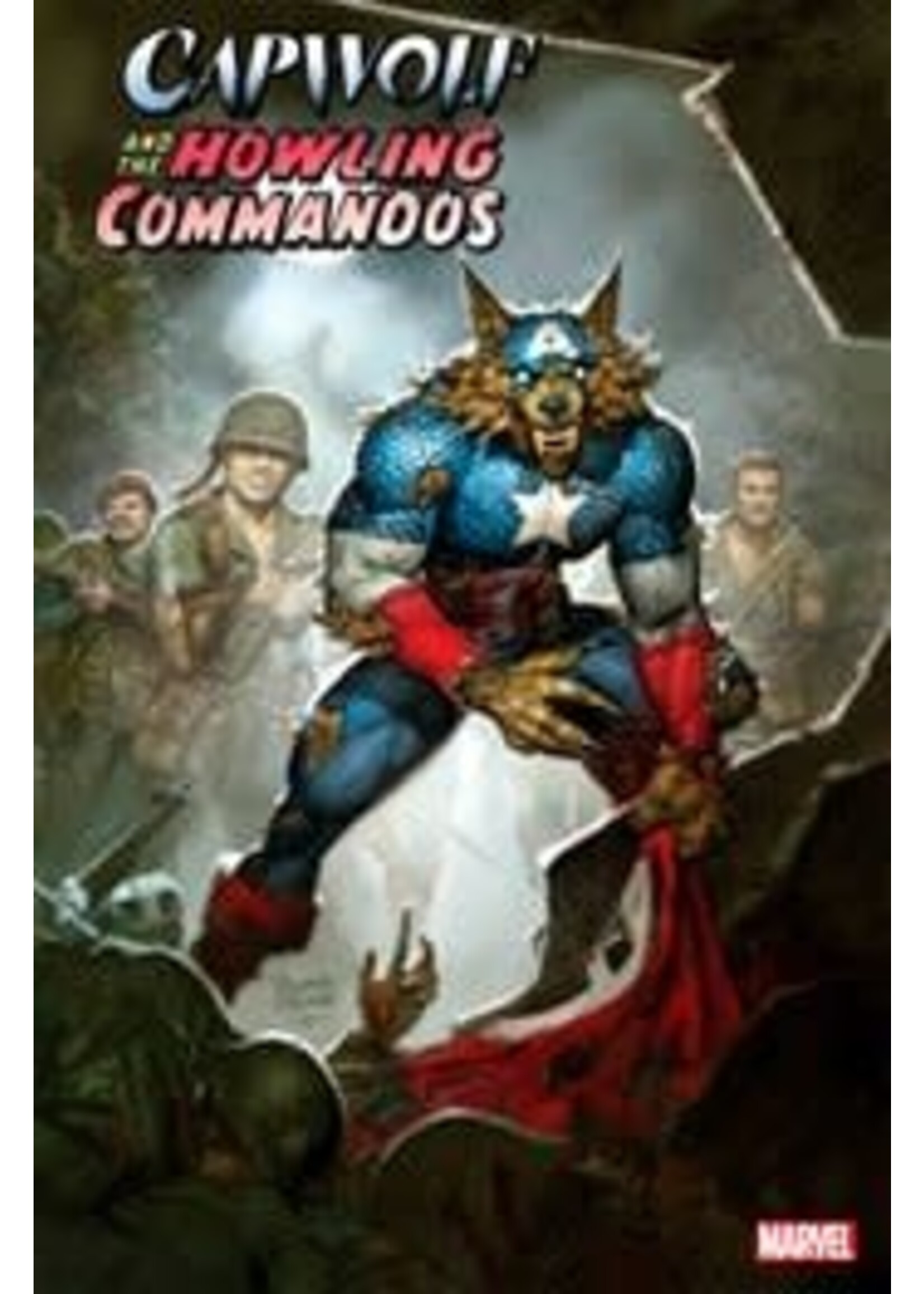MARVEL COMICS CAPWOLF AND THE HOWLING COMMANDOS complete 4 issue series