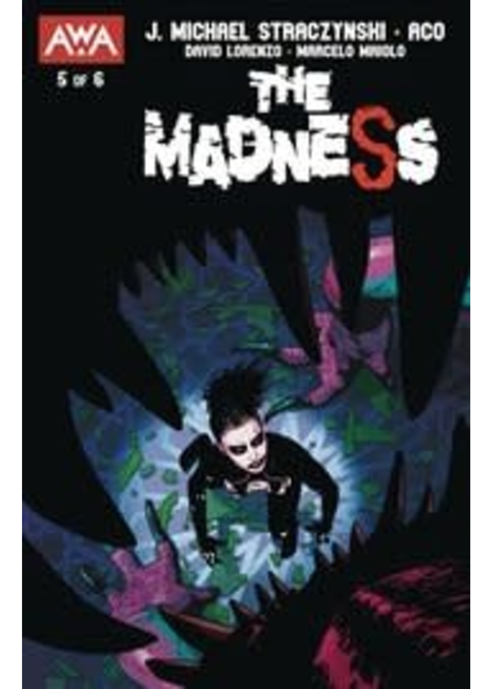 AWA STUDIOS THE MADNESS complete 6 issue series