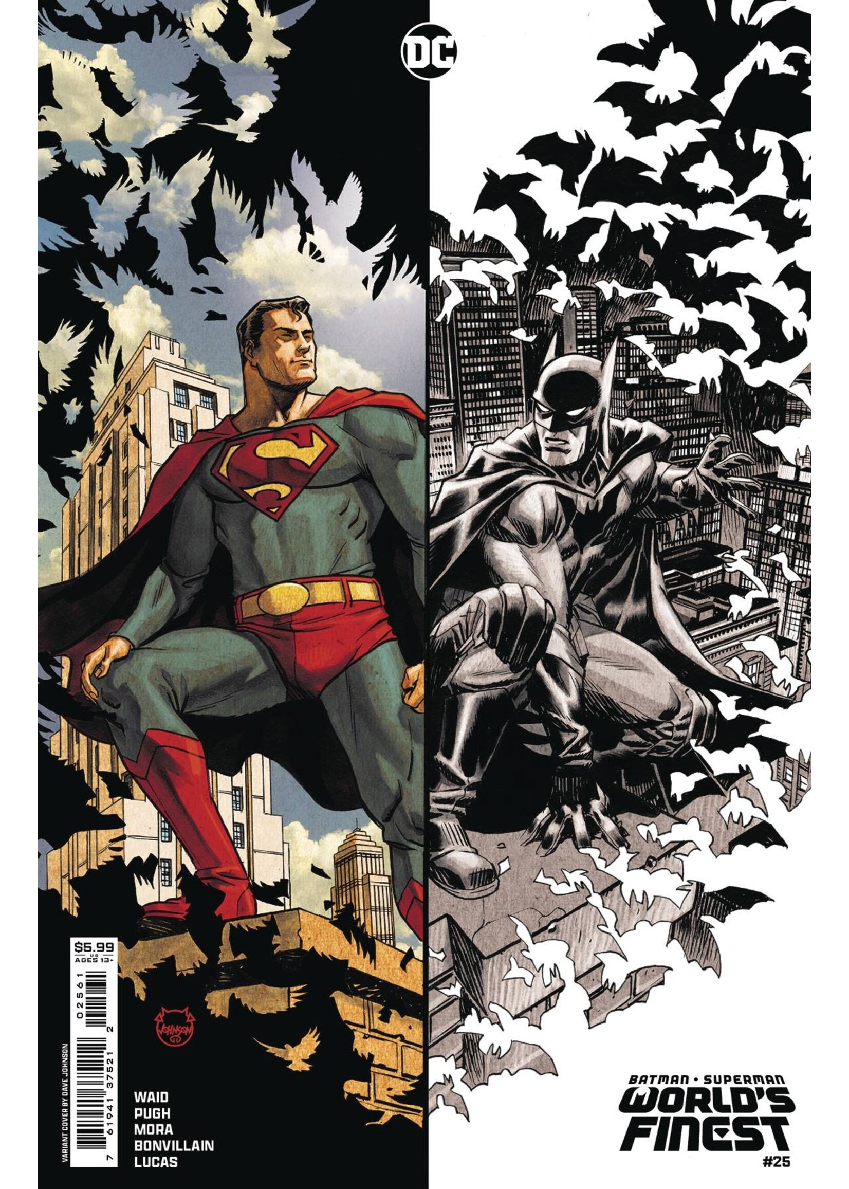 DC COMICS BATMAN/SUPERMAN WORLD'S FINEST #25 JOHNSON