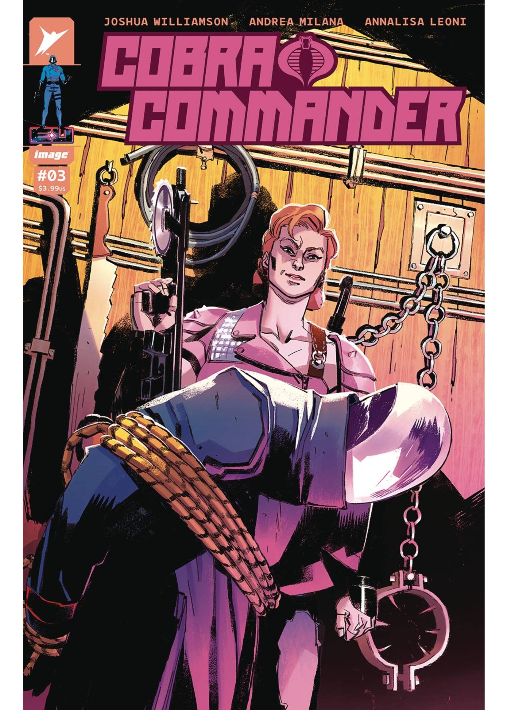 . COBRA COMMANDER (2024) #3 (OF 5) CVR A MILANA LEONI