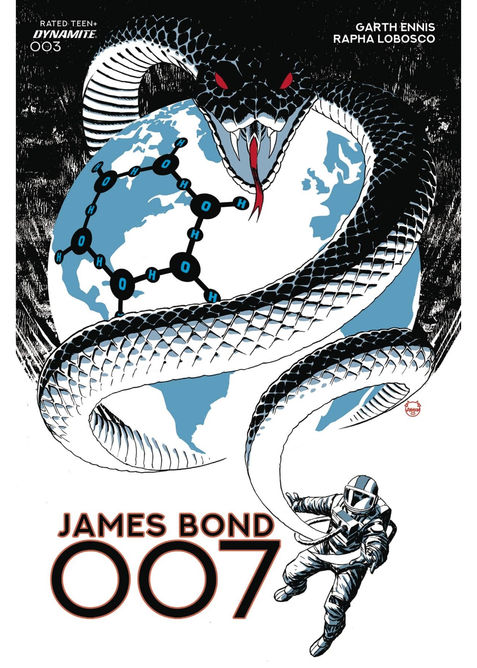 . JAMES BOND 007 (2024) #3 CVR A JOHNSON