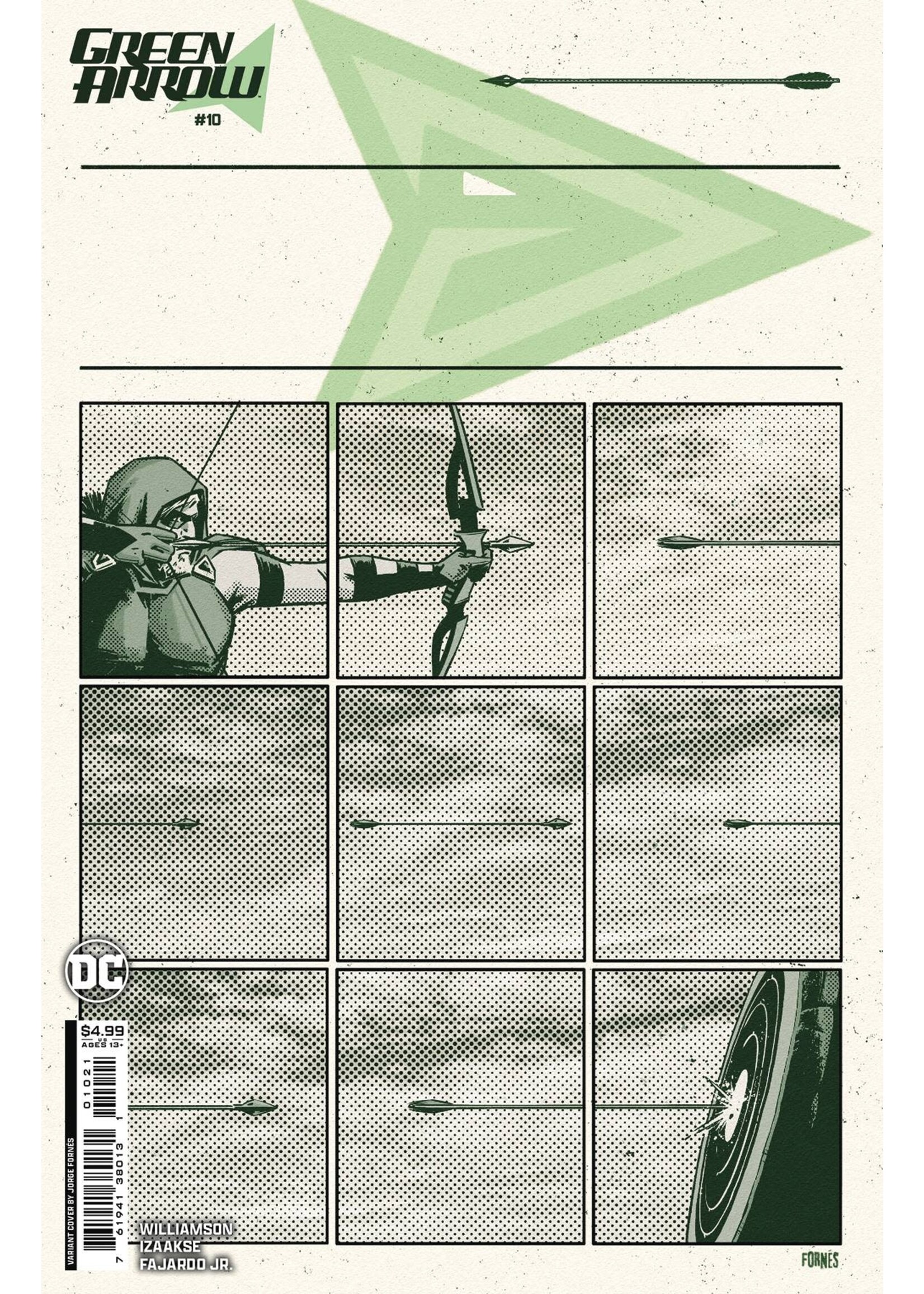 DC COMICS GREEN ARROW (2023) #10 CARD