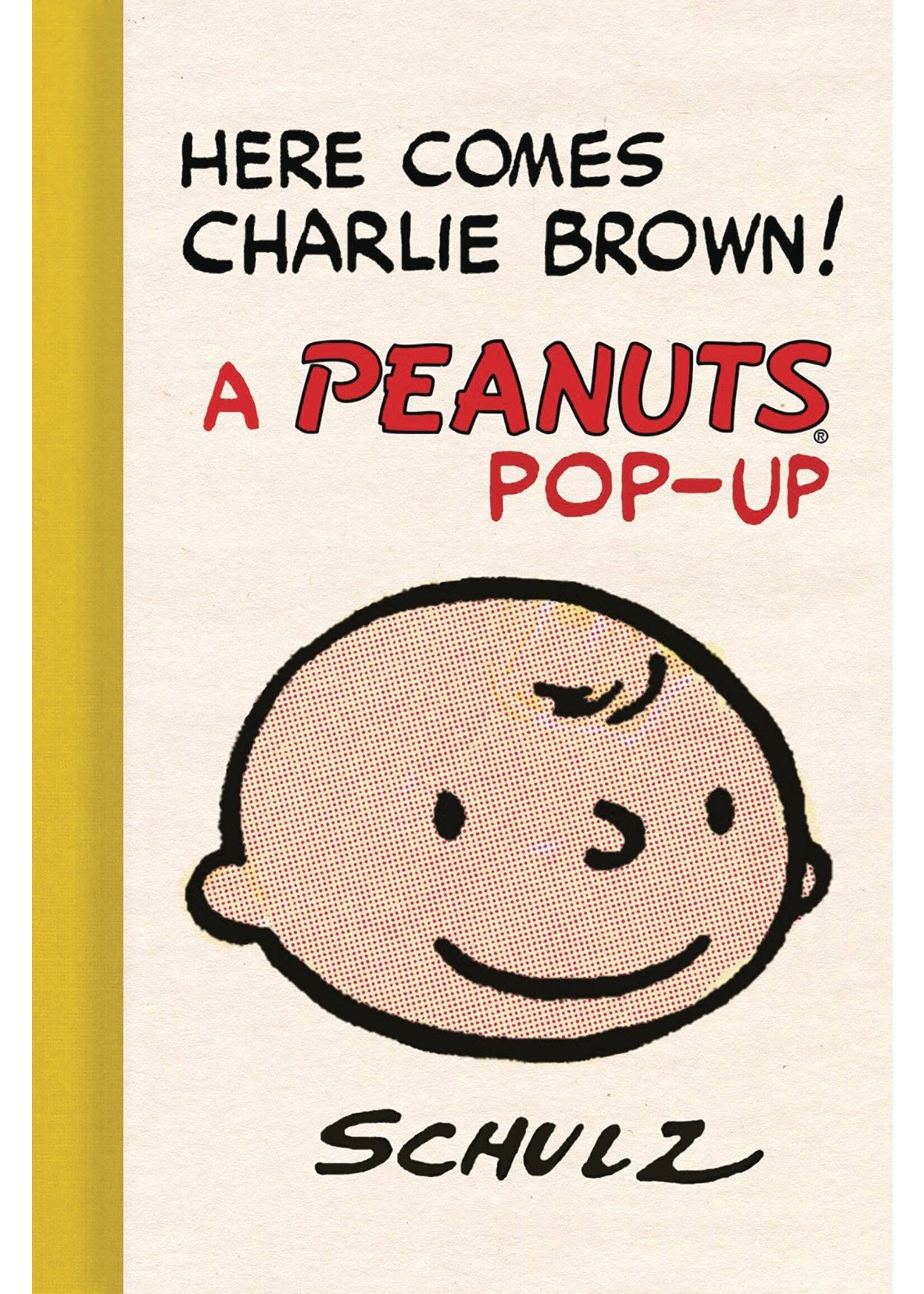 ABRAMS HERE COMES CHARLIE BROWN PEANUTS POP-UP BOOK