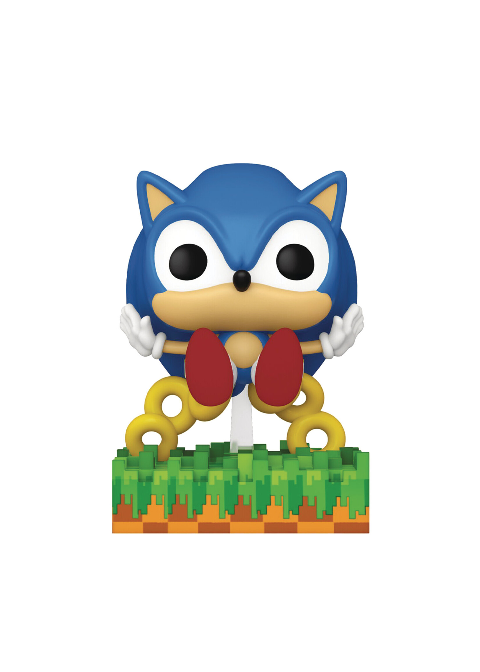 . POP GAMES SONIC RING SCATTER SONIC PX VIN FIG