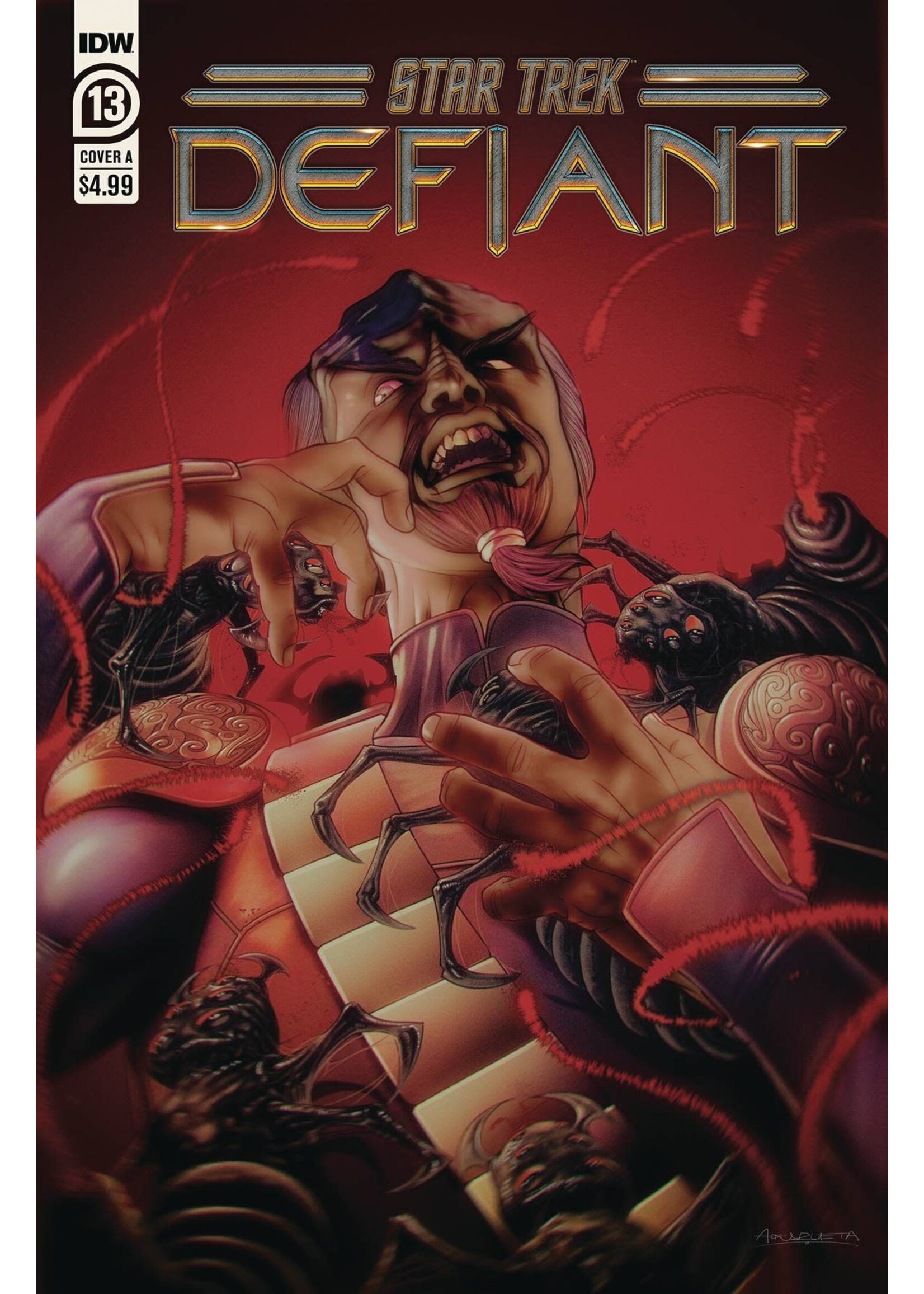 . STAR TREK DEFIANT #13 CVR A UNZUETA