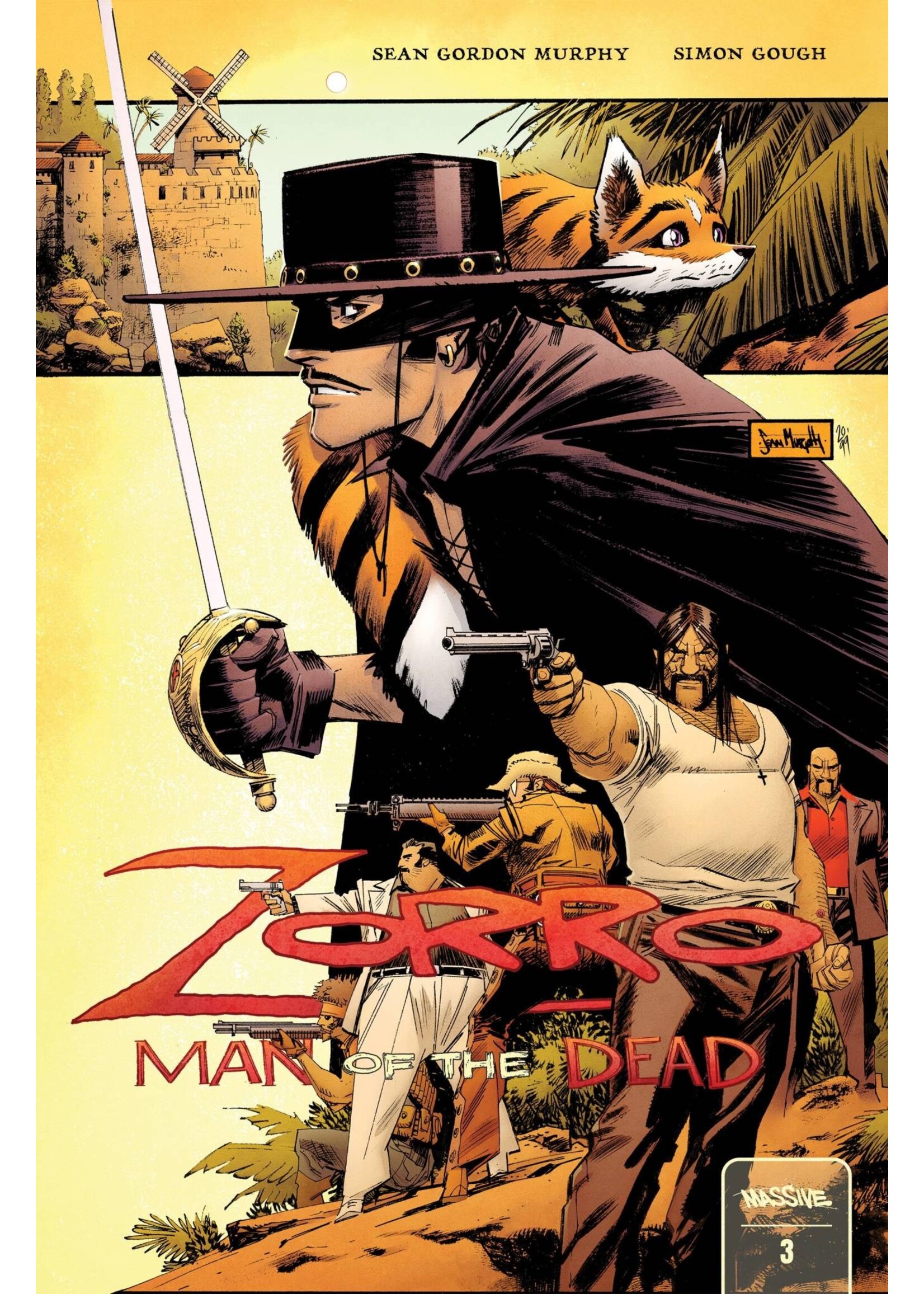 MASSIVE ZORRO MAN OF THE DEAD #3 (OF 4) CVR A MURPHY (MR)