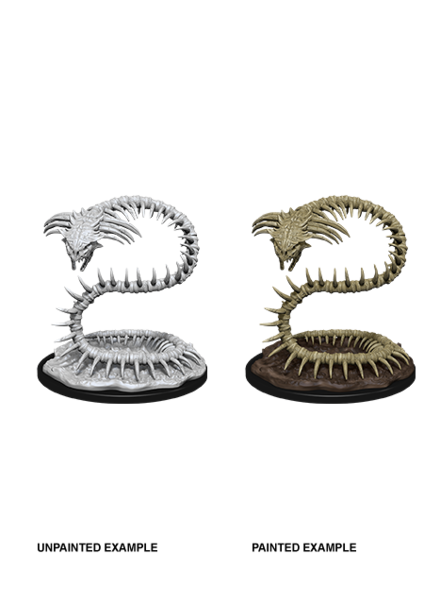 ABRAMS DND UNPAINTED MINIS WV12 BONE NAGA