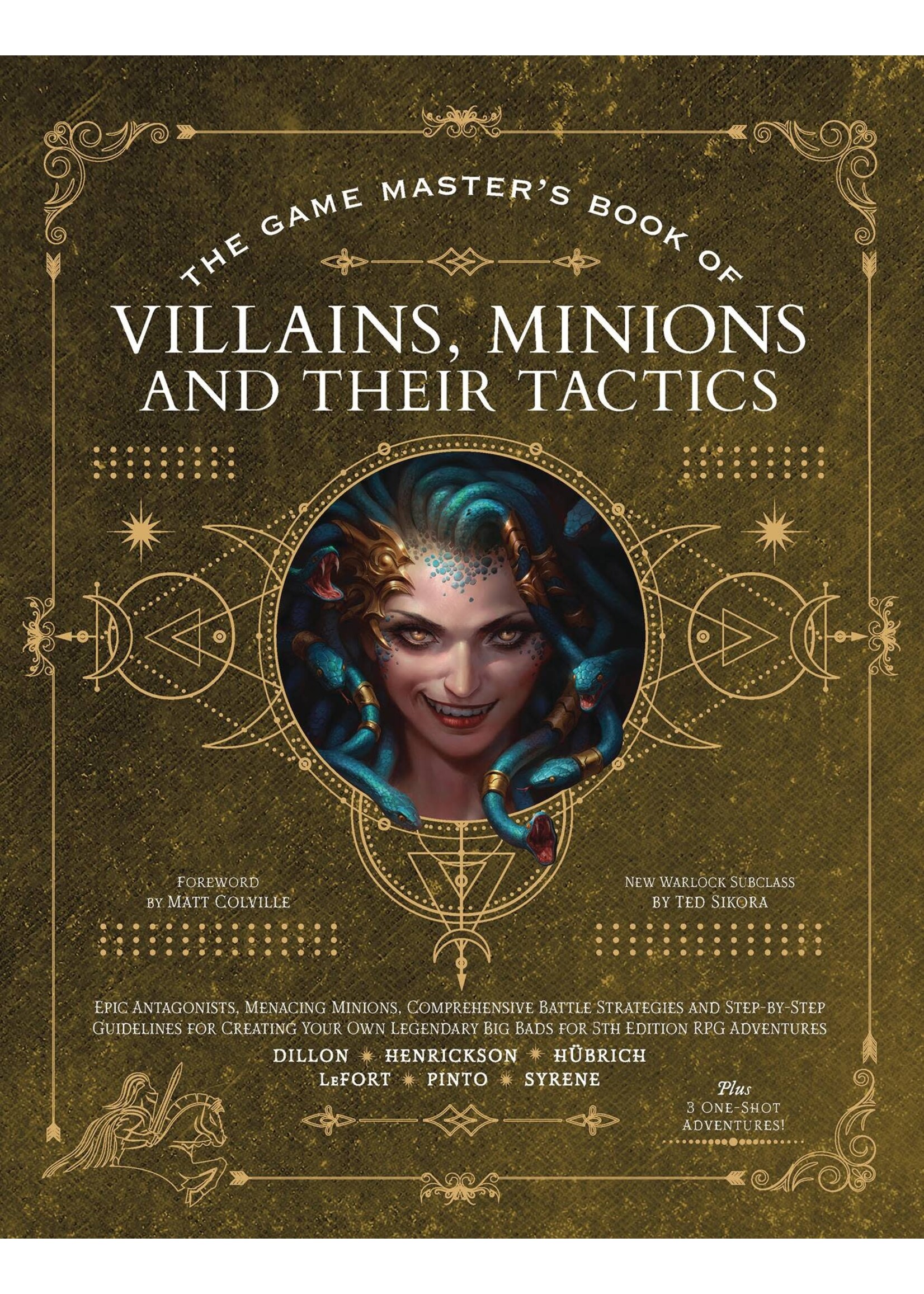 THE GAME MASTER'S BOOK OF VILLAINS MINIONS TACTICS